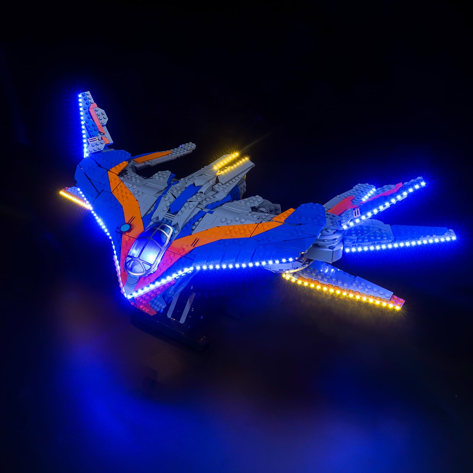 Remote Control Light Kit Compatible with Lego Guardians of The Galaxy: The Milano 76286 (No Model) - Image 2