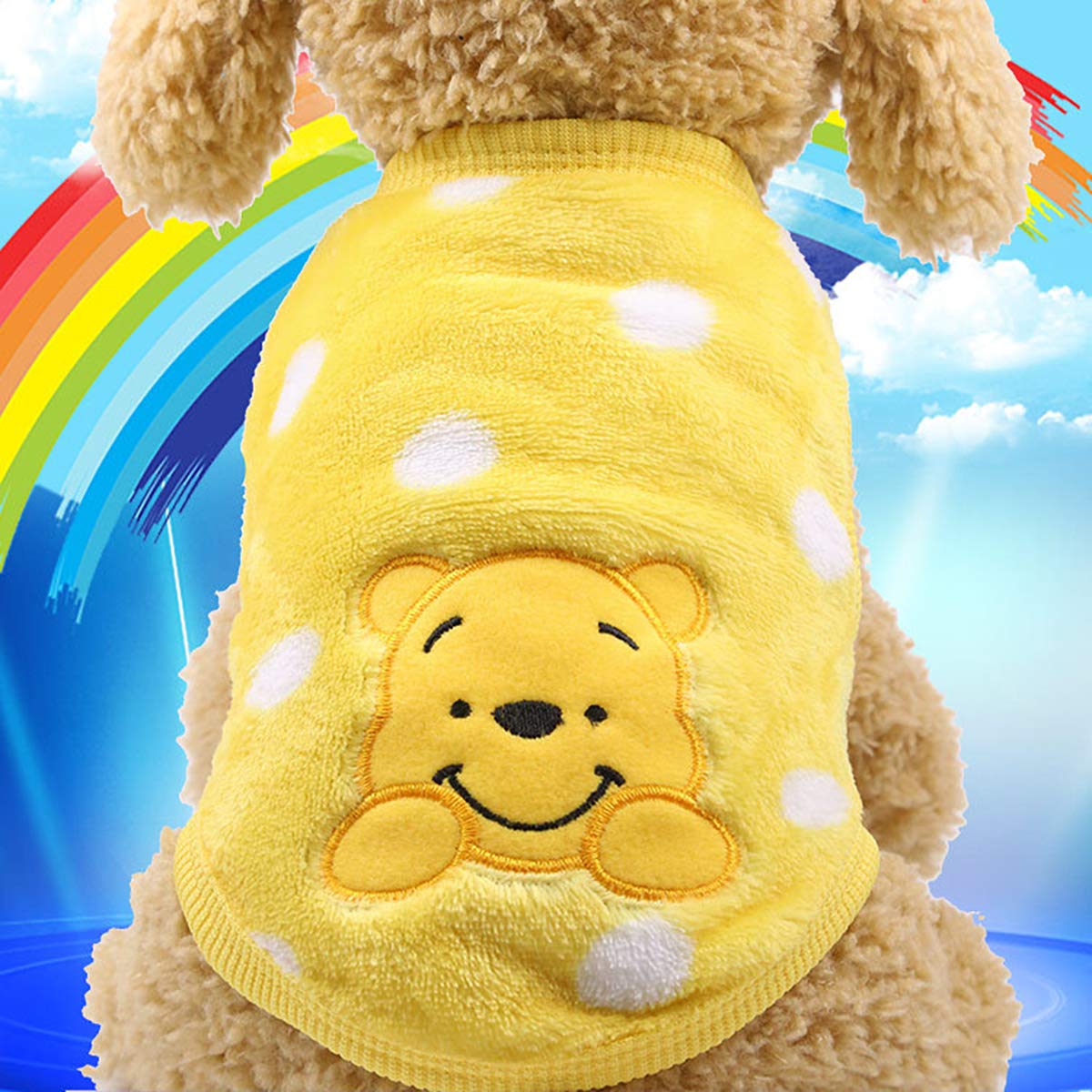 ペット服 犬服 Tシャツ 秋冬服 ドッグウェア サンゴフリース 防寒コート Amazon | ZhengYue ペット服 犬服 Tシャツ 秋冬服 可愛い