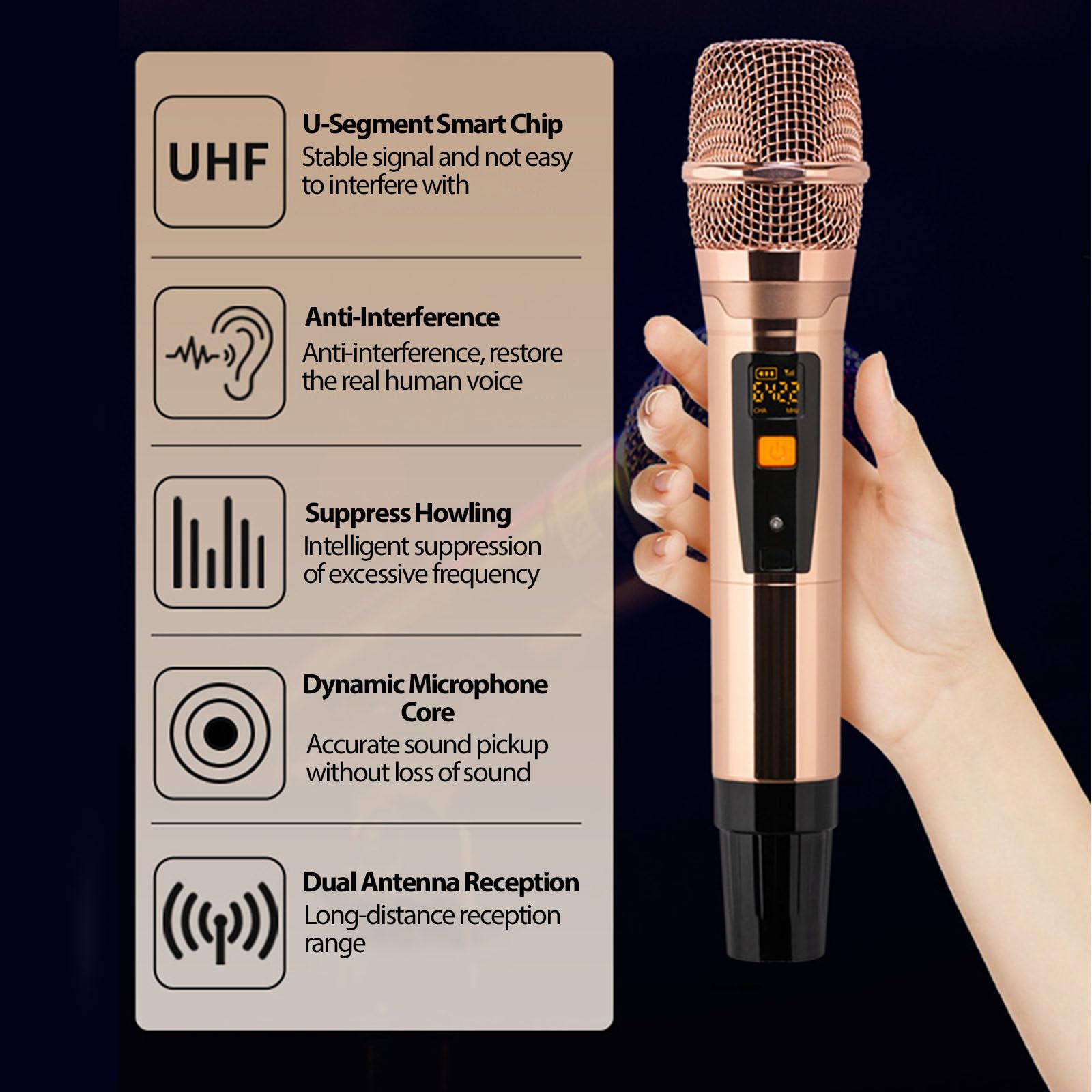Macchina per karaoke tutto in uno, telecomando per telefono cellulare touch screen e macchina per karaoke con controllo app, lettore karaoke che canta KTV per feste in casa, bar,19.5inch-4TB