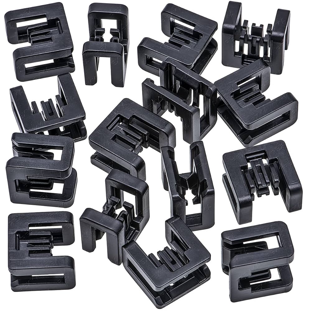 猫 a4 Amazon.com: Rexka 15pcs Cowl Grille Clips 66820-4BA5A for