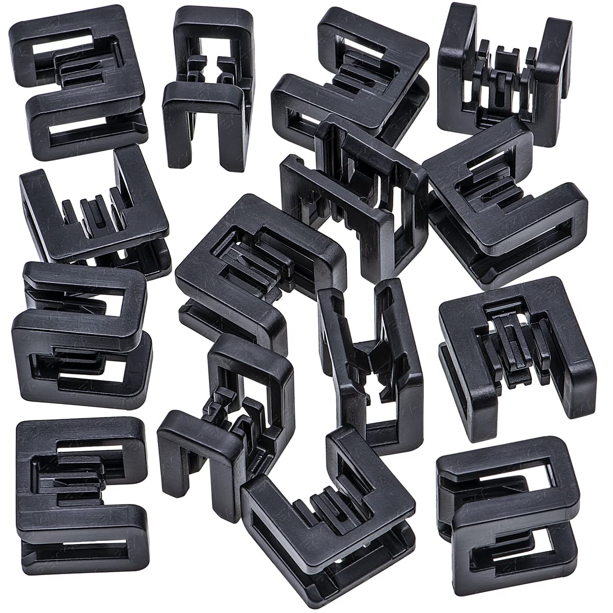 Amazon.com: Rexka 15 clips de rejilla de capó 66820-4BA5A para