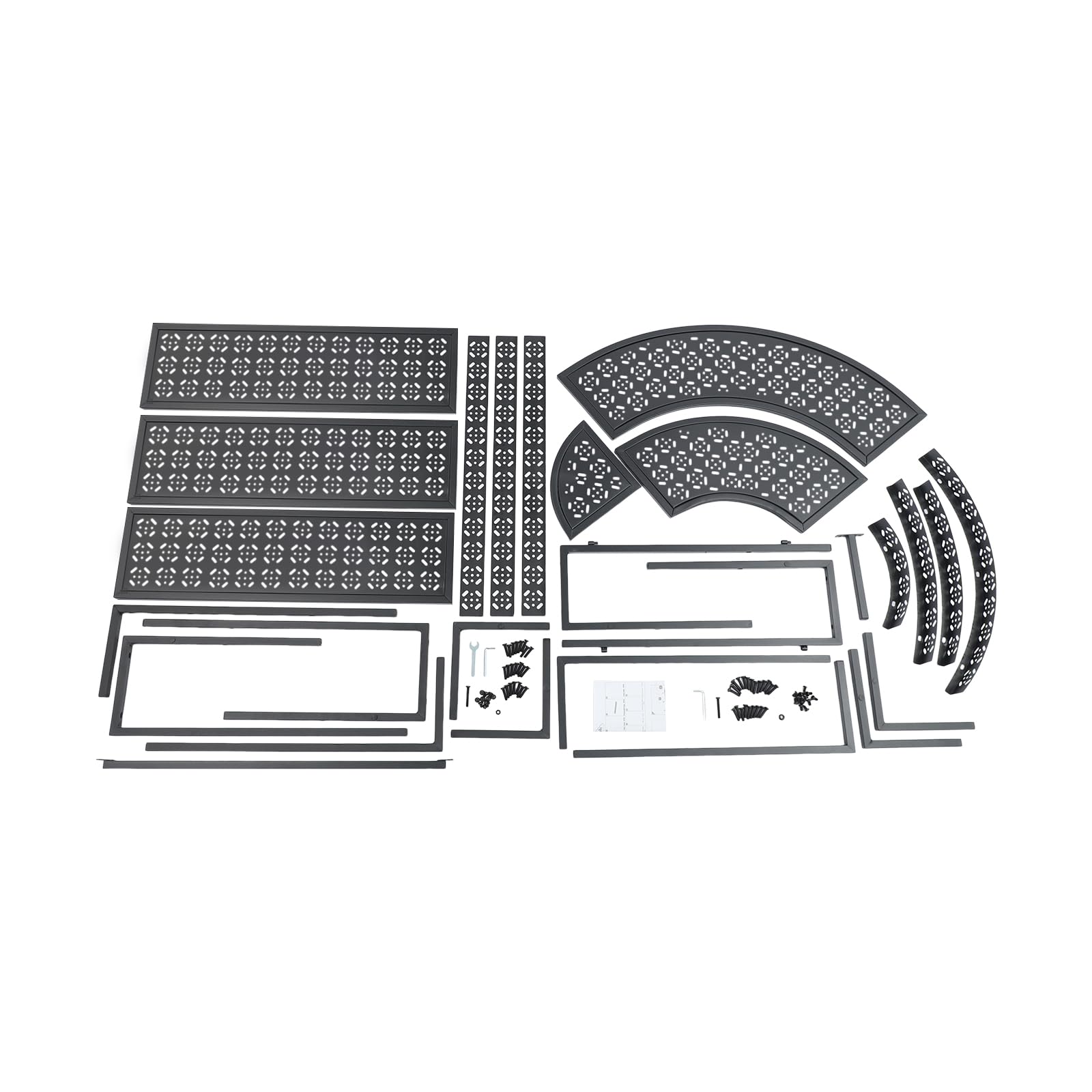 Supporto multifunzione per piante da appartamento, terrazza, giardino, balcone | Scala per fiori a 3 gradini in metallo con grande capacità, supporto per piante, scaffale per fiori per esterni e interni