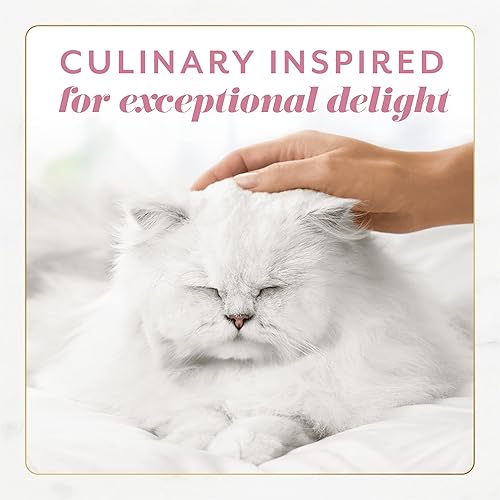 Miniatura 8 de Fancy Feast Gems - Mousse de comida para gatos en paté con salmón y un halo de salsa, (8) cajas de 4 onzas