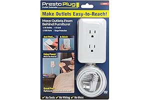 Extend Your Reach with Ontel Presto Outlet Extender