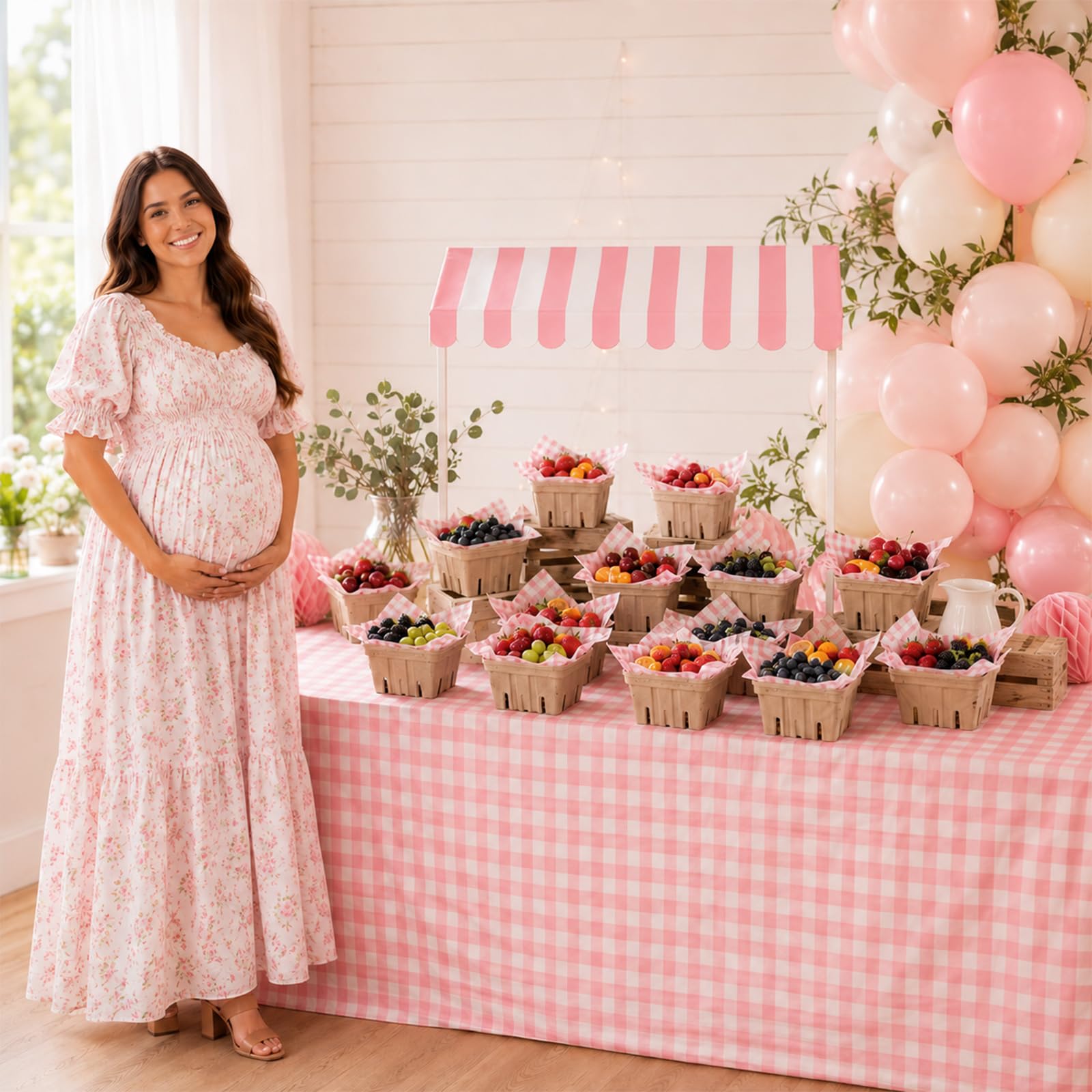 Jetec 50 juegos de suministros de mercado de agricultores para baby shower