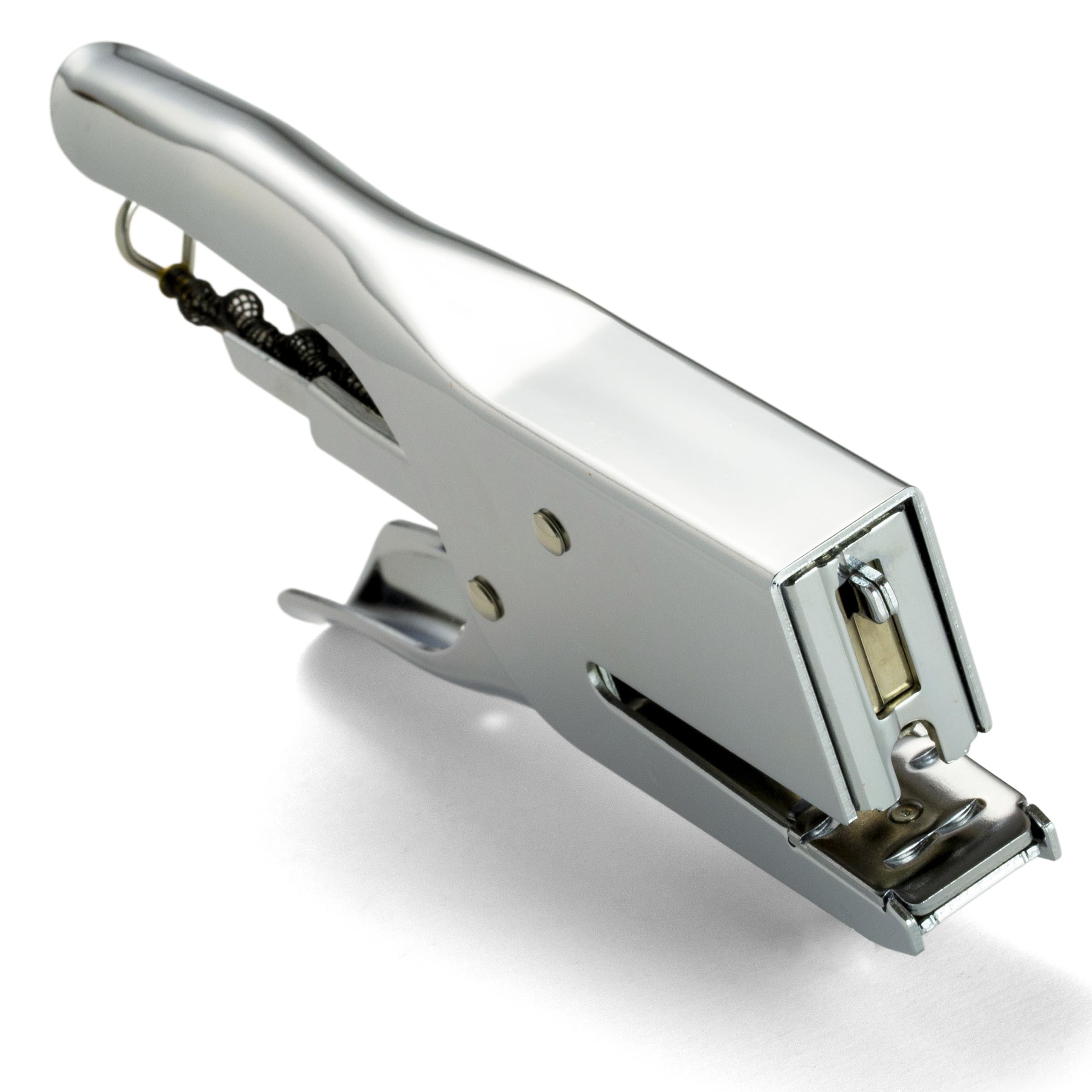 Officemate Classic Zange Heftgerät Bundle mit 10.000 Heftklammern, Metall, Silber (97768)