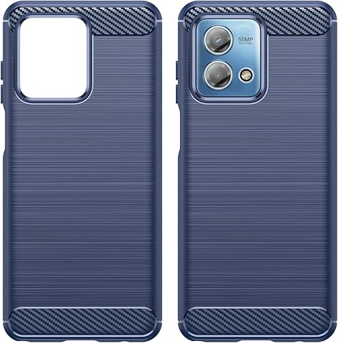 Miniatura 8 de Motorola Moto G Stylus 2023 4G - Funda para teléfono celular, fibra de carbono, a prueba de golpes, color azul