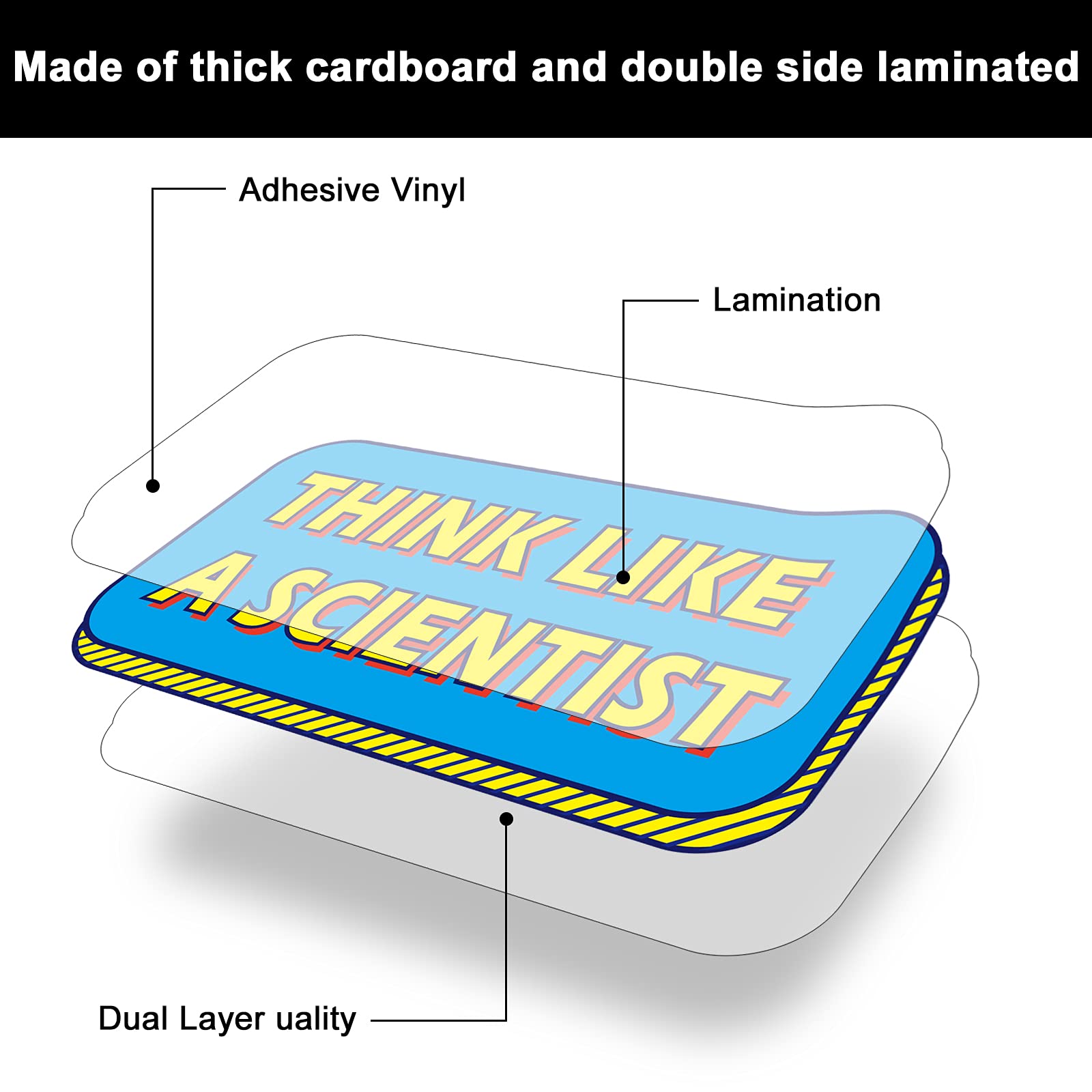 Buy 27PCS Think Like a Scientist Bulletin Board Set Science Posters ...