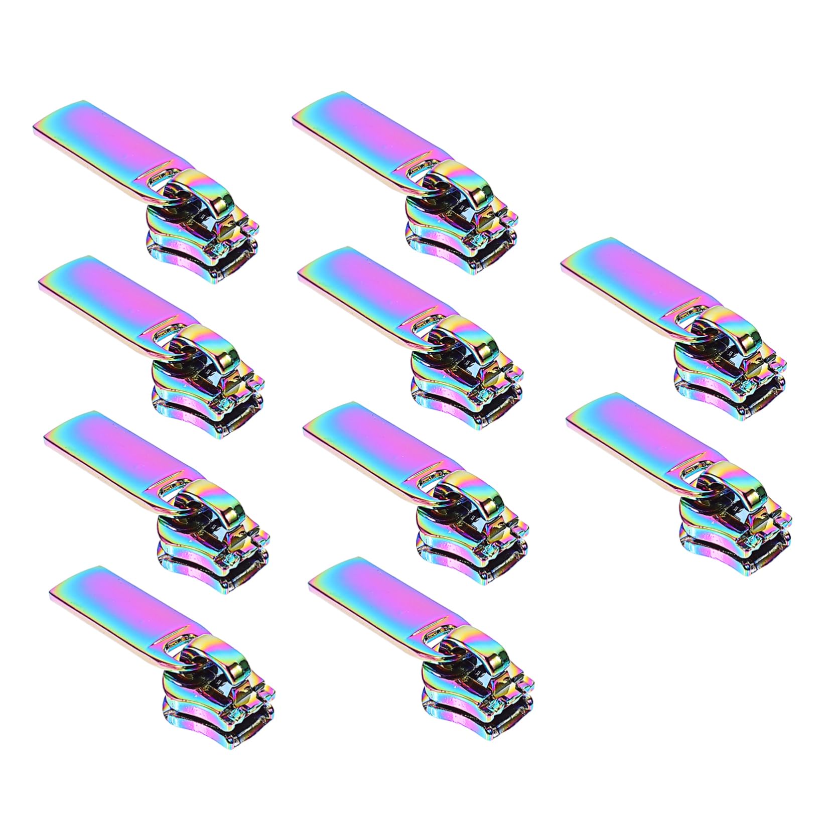 Angoily 10Pcs Zipper Pulls Durable Zipper Pull Tabs for Clothing Luggage Backpacks Easy to Replace Broken Zippers Assorted Design for Personalization