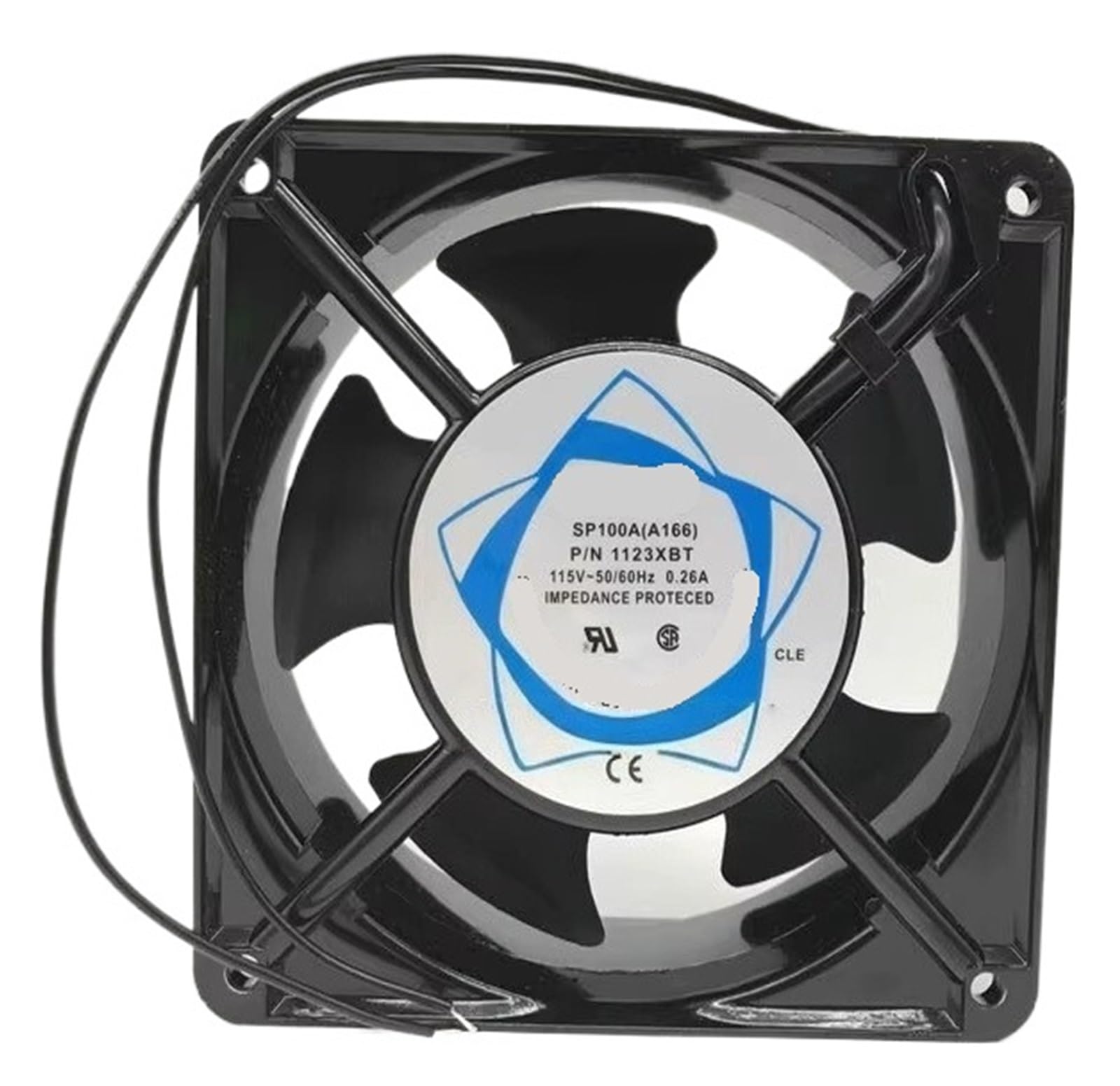 FSBNMNXPQ 12038 SP100A(A166) 1123XBT 115V 0.26A 2-wire fan