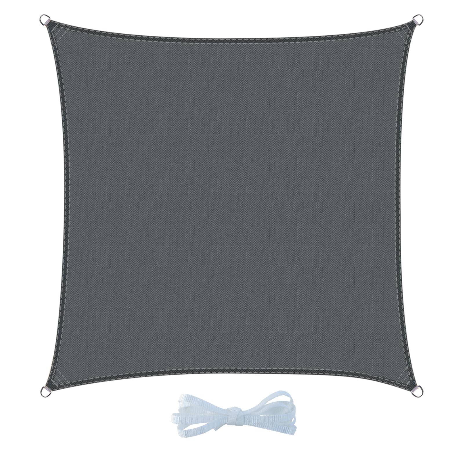 Cool Area Toldo Vela de Sombra Impermeable Rectangular 2.5x4m Protección UV PES Toldos para Patio Exterior Jardín Terraza-Arena — view 26