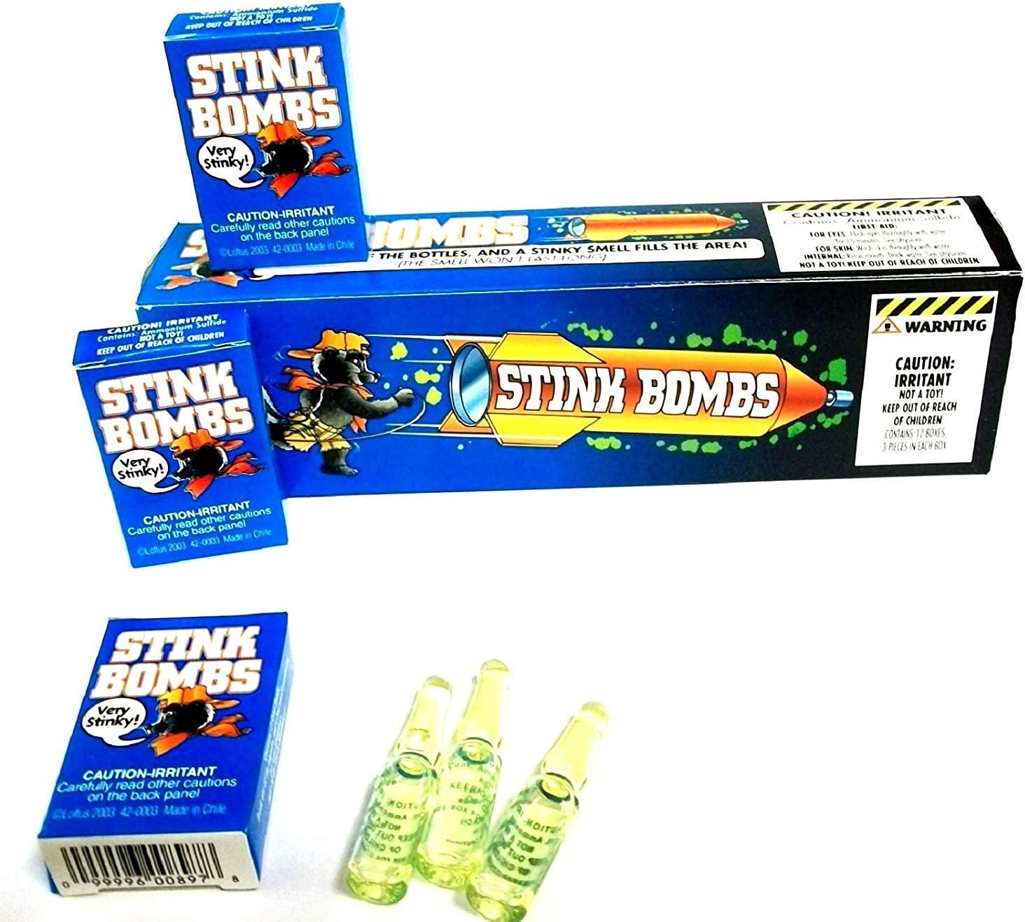 36 Stink Bombs by Hepkat Provisioners