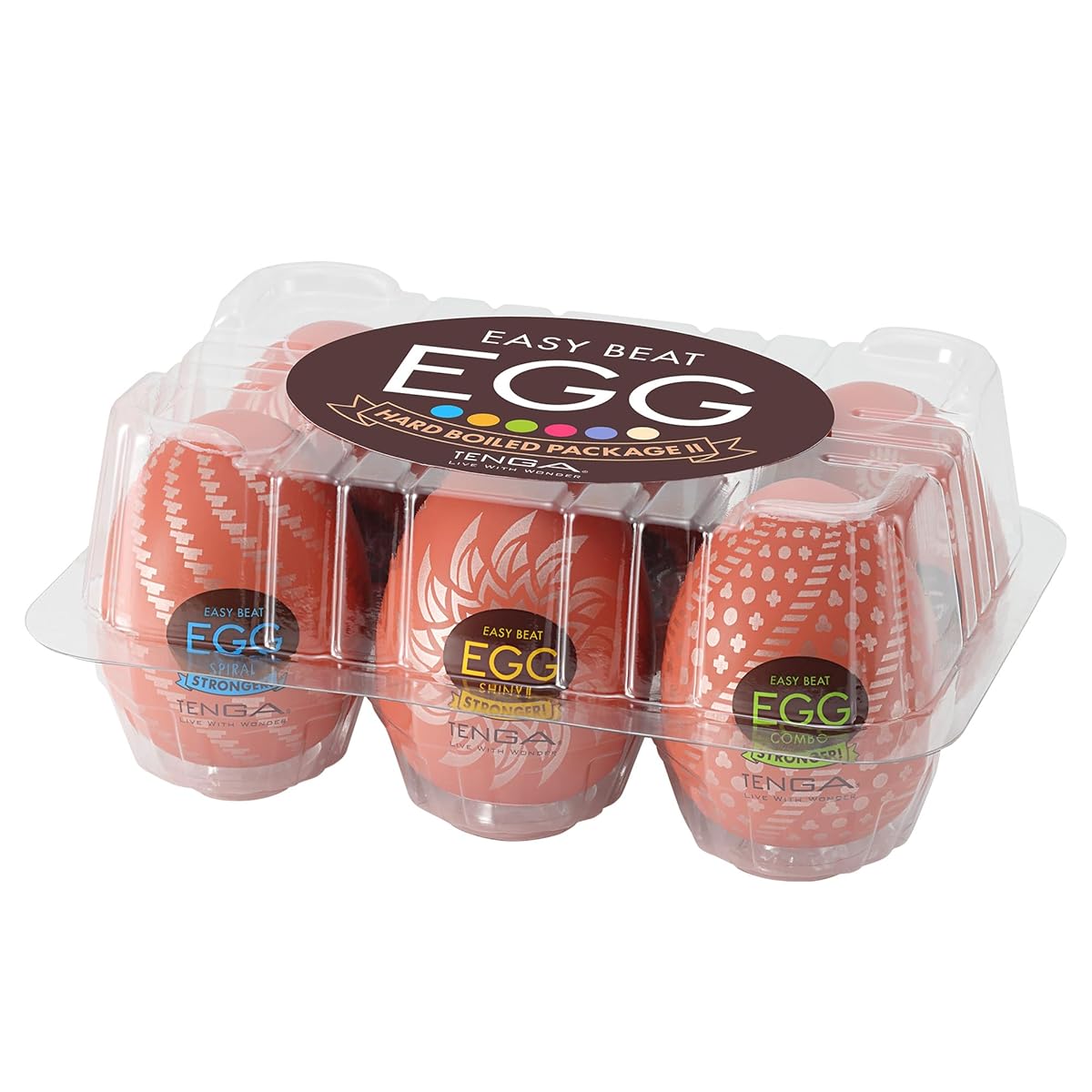 TENGA EGG HARD GEL PACKAGE テンガ エッグ ハードゲル パッケージ 6種類セット
