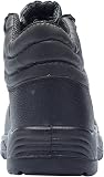 Blackrock Stivali da lavoro Chukka, Stivali di sicurezza, Scarpe di sicurezza, Punta d'acciaio, Uomo Donna Donna, Scarpe da lavoro, Nero, Giardinaggio, Leggero, Pelle, Vestibilità ampia, Antiscivolo - 6