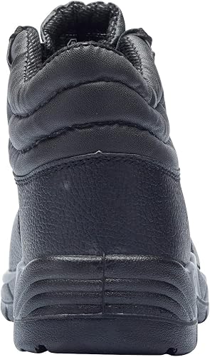 Blackrock Stivali da lavoro Chukka, Stivali di sicurezza, Scarpe di sicurezza, Punta d'acciaio, Uomo Donna Donna, Scarpe da lavoro, Nero, Giardinaggio, Leggero, Pelle, Vestibilità ampia, Antiscivolo - 6