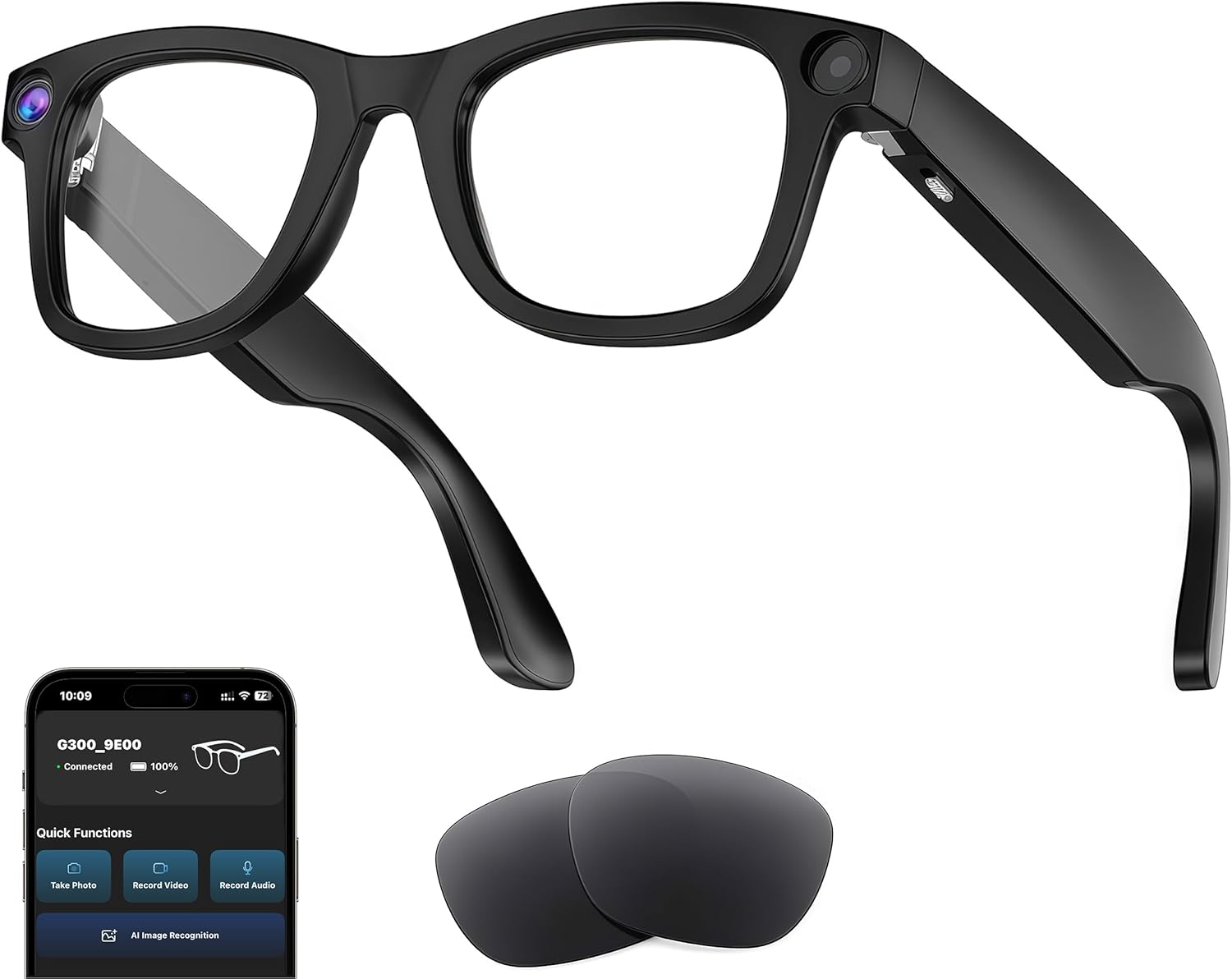 AI Smart Glasses with Camera