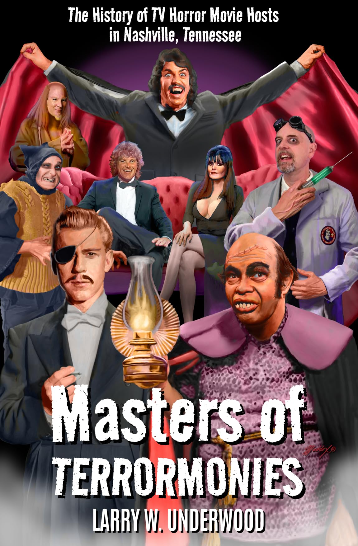 TV Horror Movie Hosts Nashville Tennessee Masters of Terrormonies