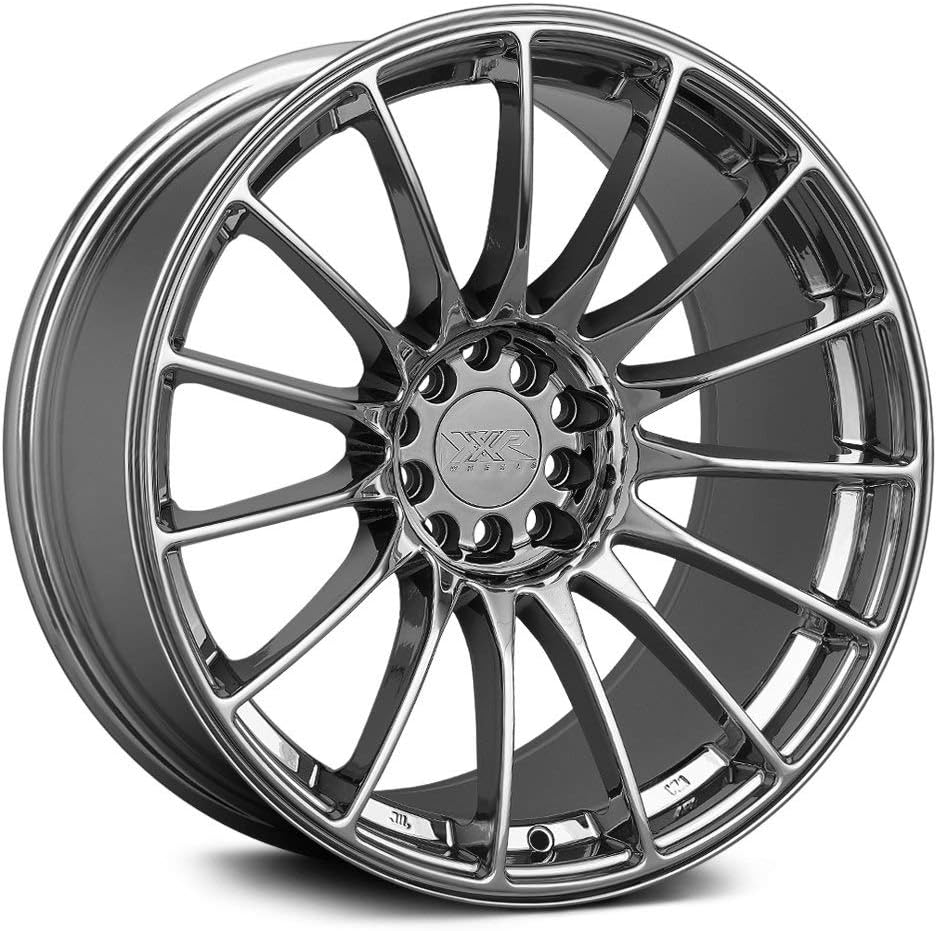 XXR 550 16 PVD Chrome Wheel / Rim 4x100 & 4x4.5 with a 21mm Offset and a 73.1 Hub Bore. Partnumber 550680801