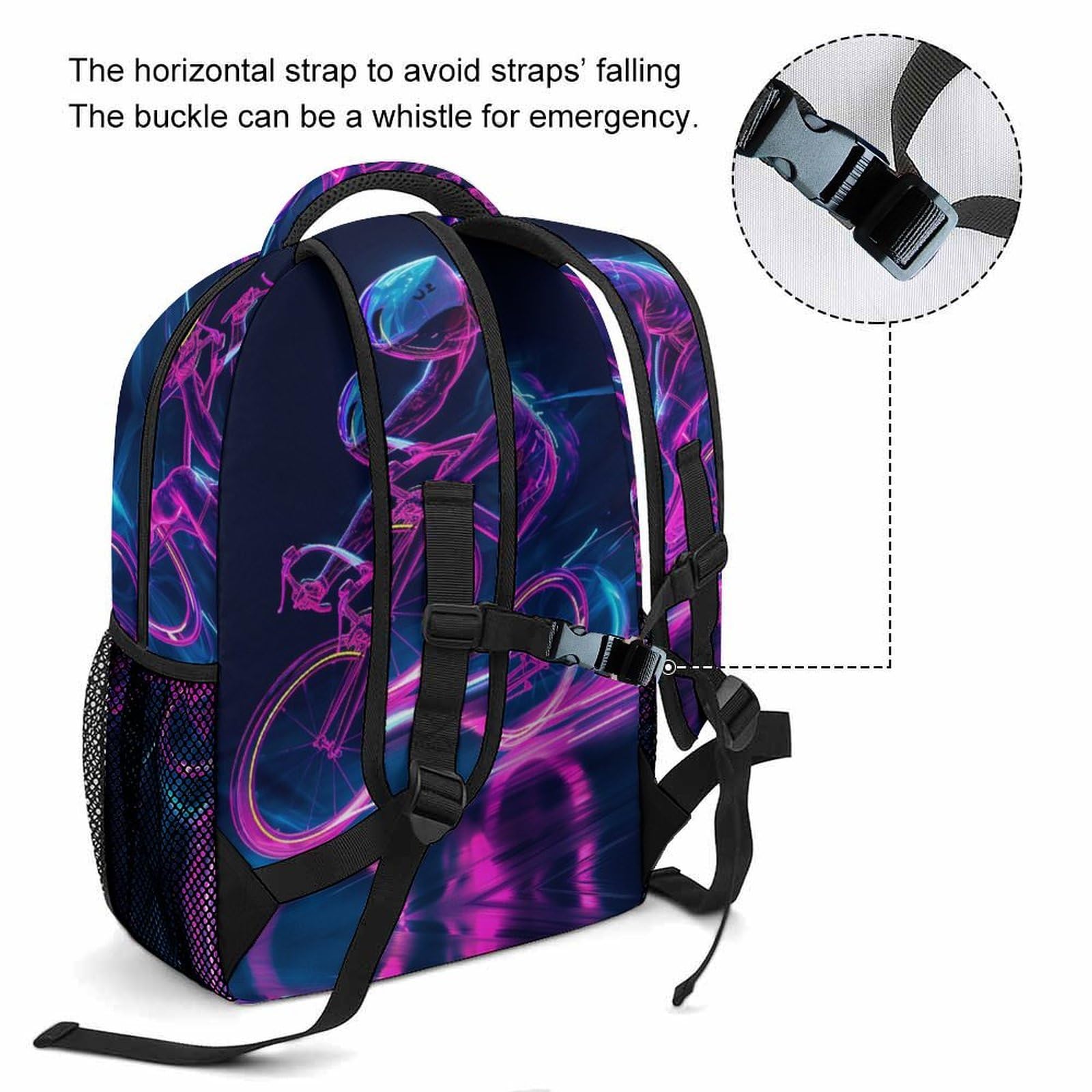 Bicicleta de montaña Mochila Escolar Primaria Transporte Morral Con Bolsillos Laterales Mochila Escuela Mochila Infantil De Gran Capacidad Primaria Pequeña Guardería Mochila One Size