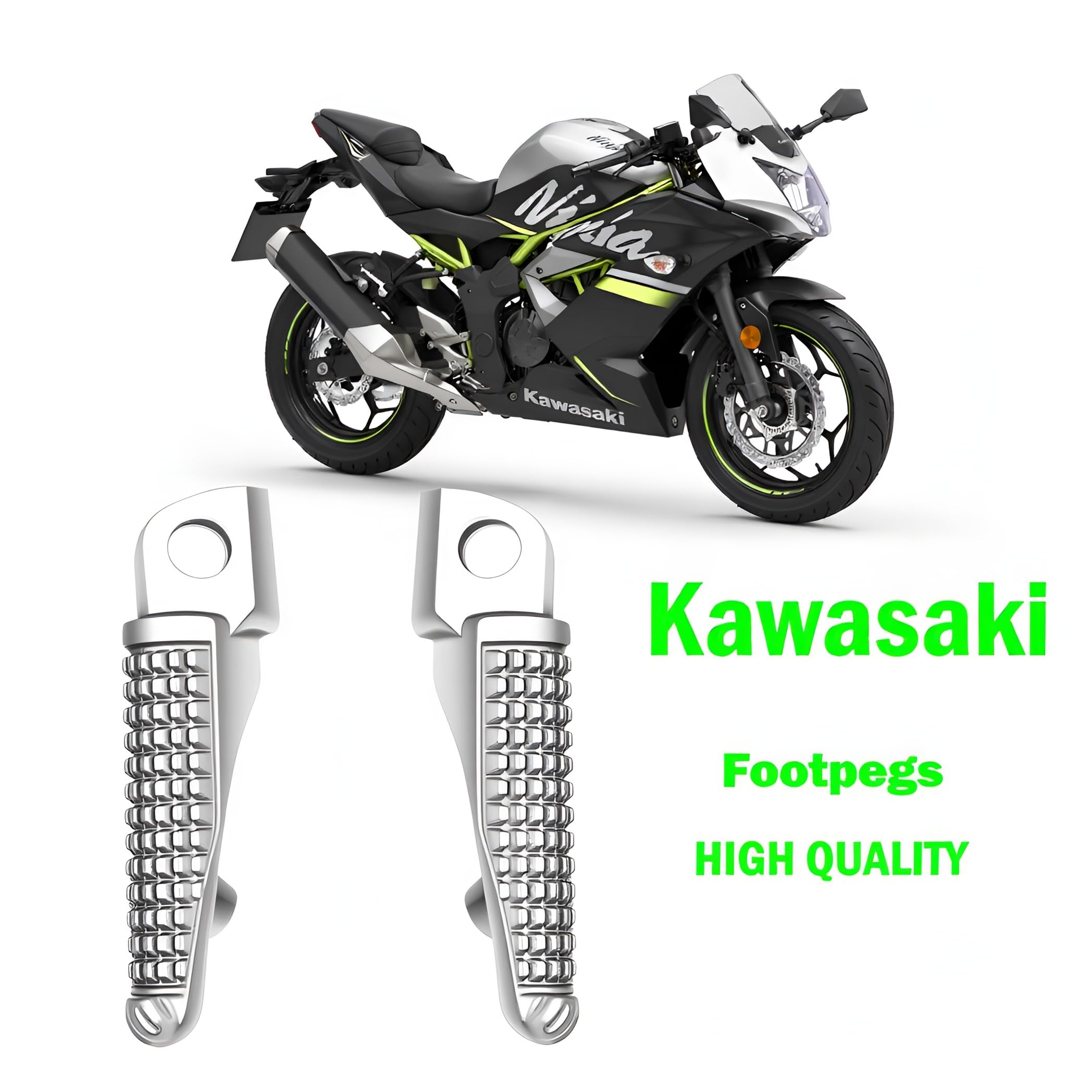 Amazon | カワサキフットペグモーターサイクルフロントフットペグ
