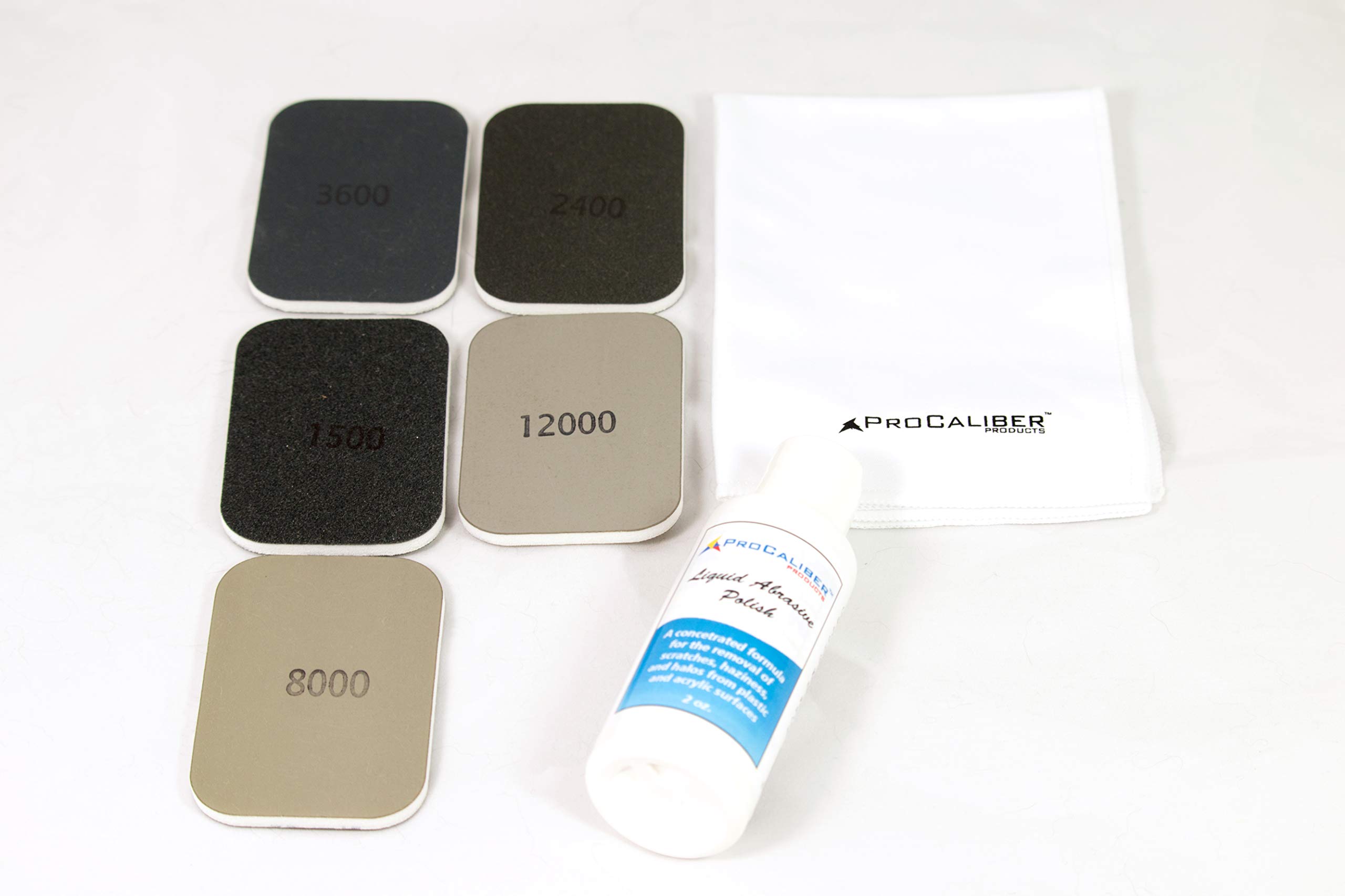 ProCaliber Products Wood Surface Scratch Remove & Restore & Polish Kit