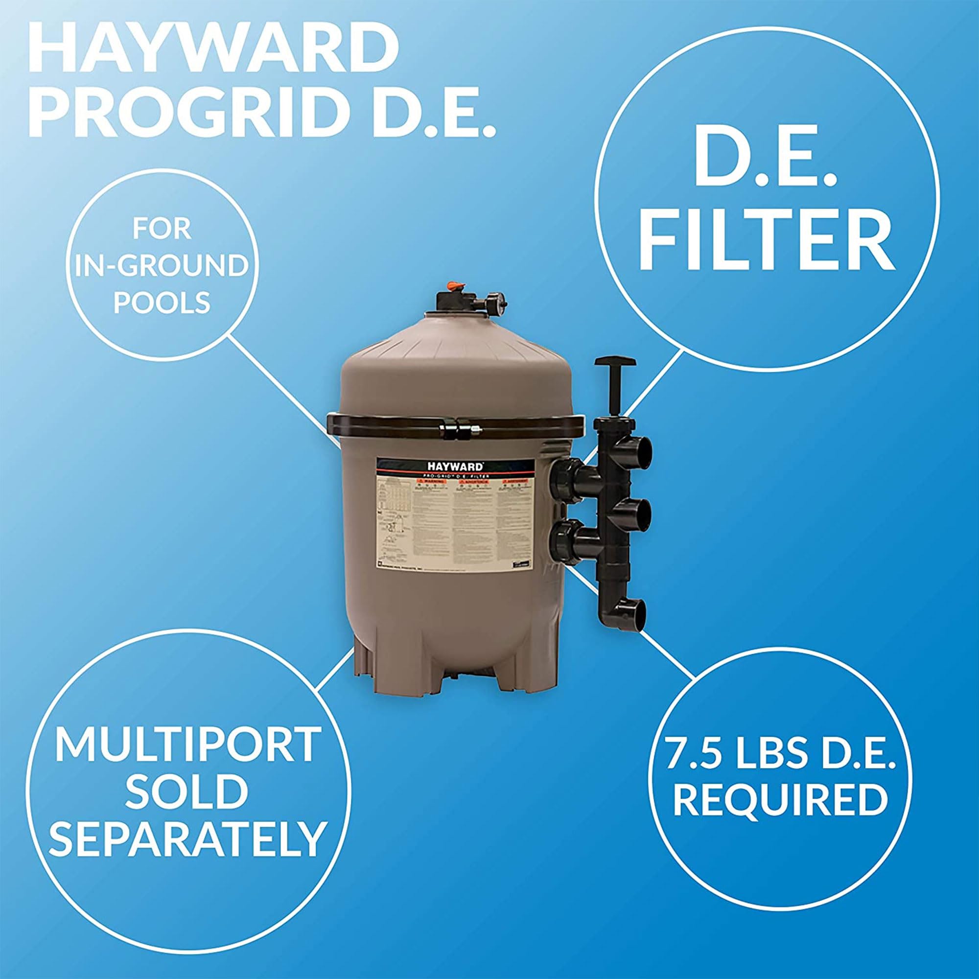 Caseta Depuradora Elevada Hayward Ø 520 - Ofertas en Filtros y Casetas con  envío gratuito