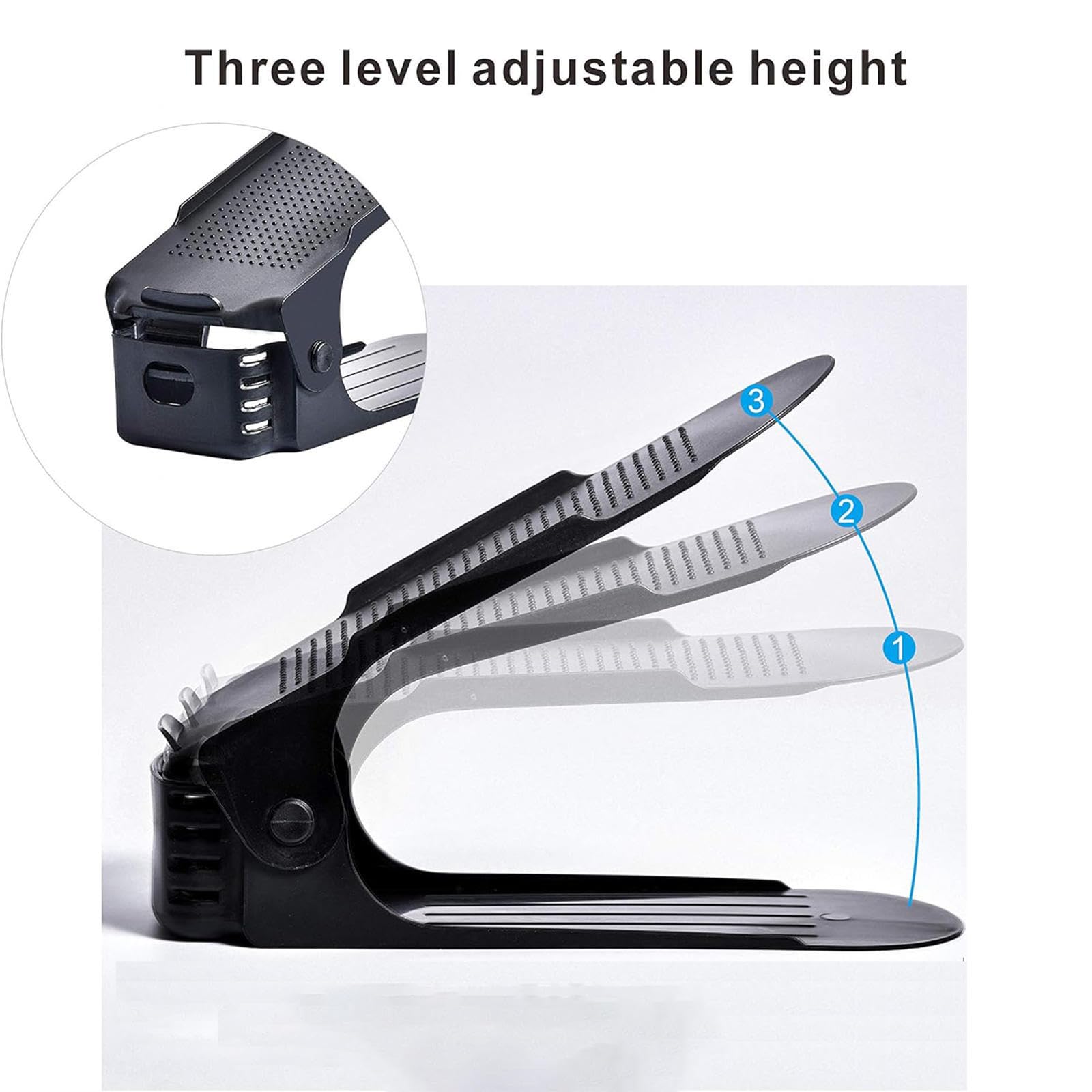 Shoe Slots Aazon.co: AKYLDI Shoe Stacker, Adjustable Shoe Stackers ...