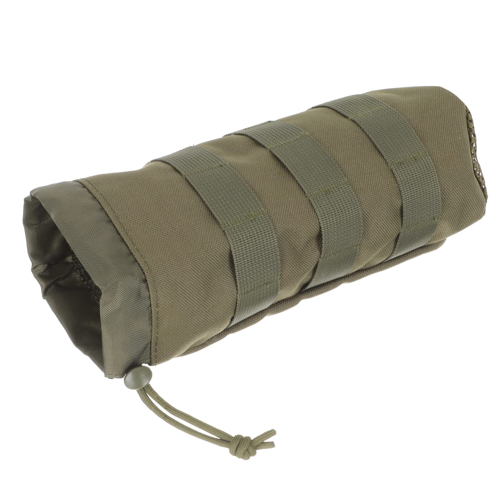 HANABASS 3 Stück Outdoor Wasserflaschenhalter Praktische Tragetasche für Camping Reisen Schützt Ihre Flasche Kratzern für Radfahren Fitness Militärgrün