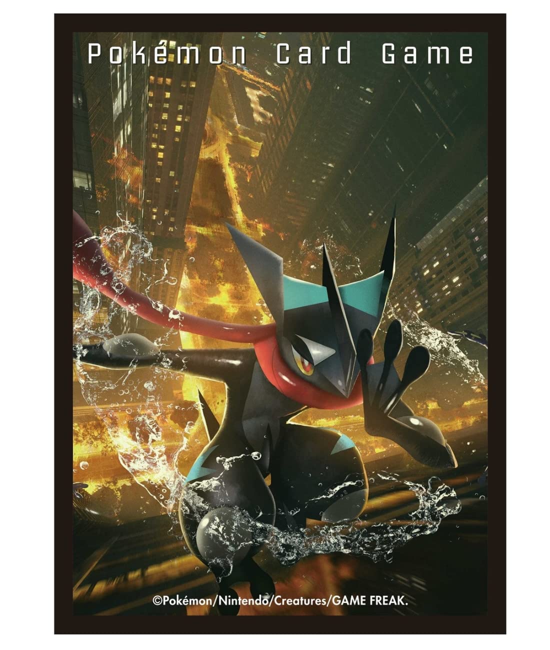 ポケモンカードゲーム デッキシールド かがやくゲッコウガ