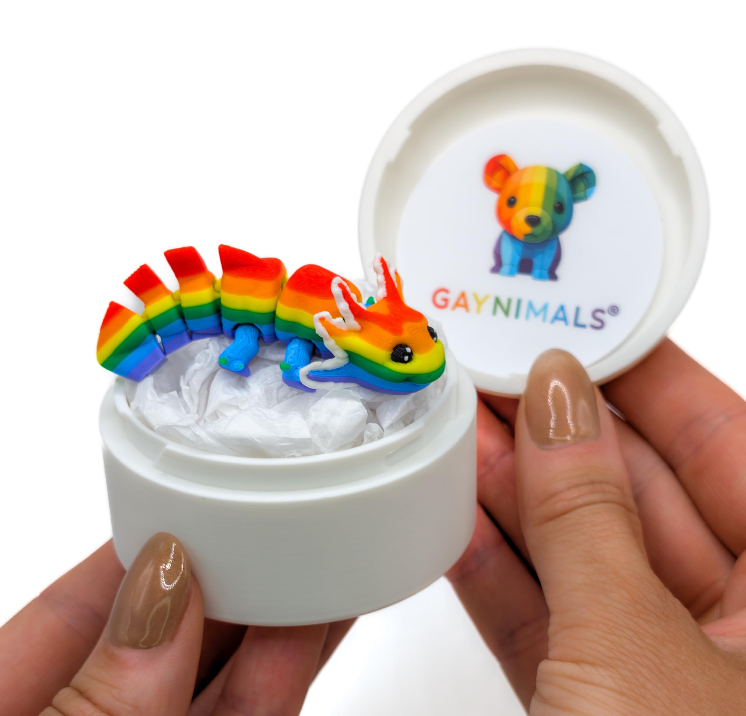 Gaynimals® Archie The Axolotl — The Pride Pond Series
