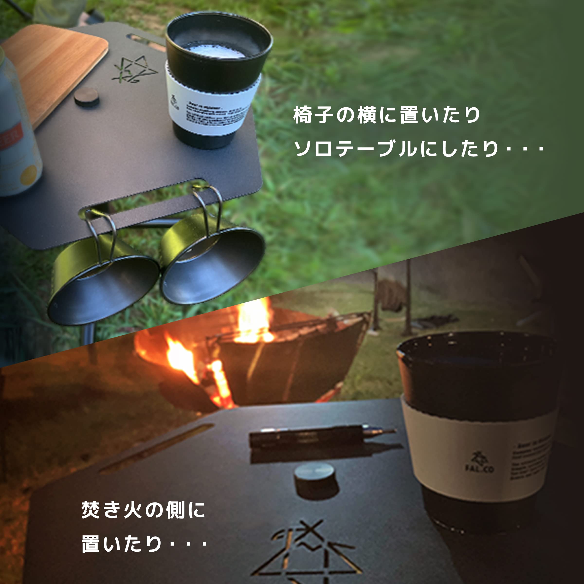 Amazon.co.jp: FAL.CO HEXSIDE TABLE ファルコ ヘキサイドテーブル