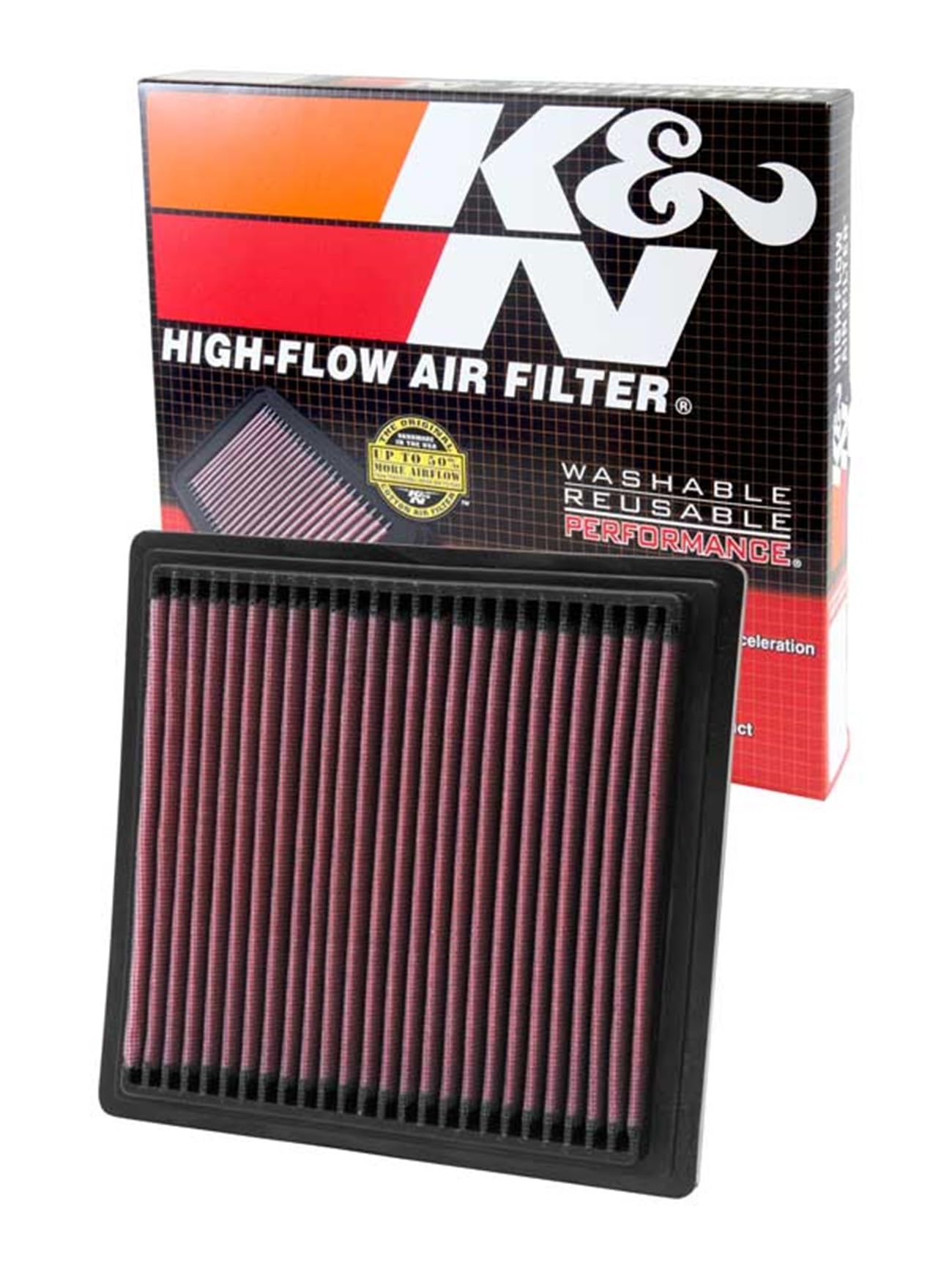K&N 33-2104 Filtro de Aire Coche