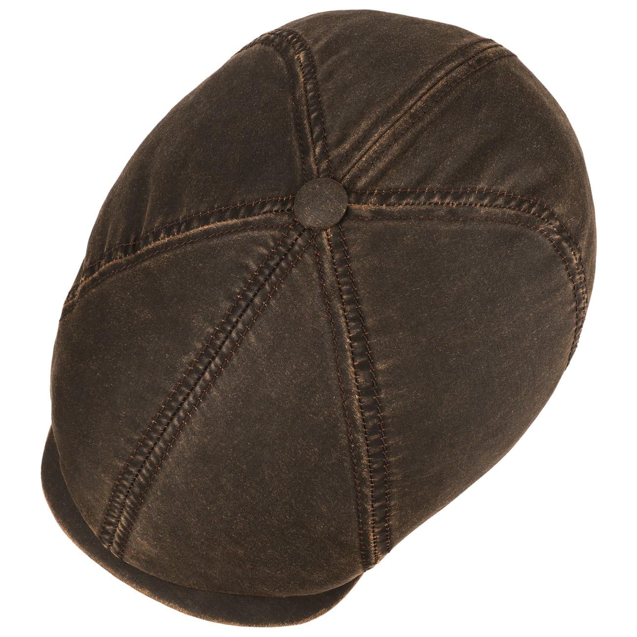 Stetson Brooklin Old Cotton Flatcap Men Flat Cap UV Protection 40 Cotton Spring Summer