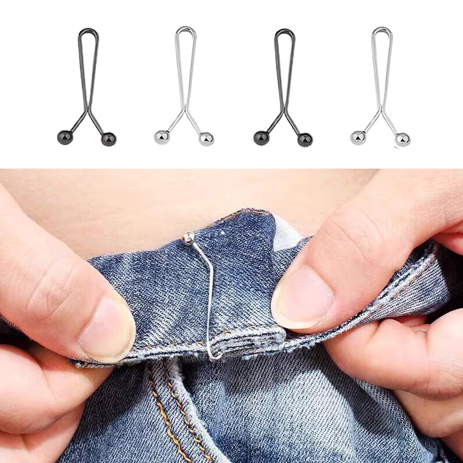 10 Stks/pak Jeans Button Pins Geen Naaien Instant