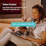 Kasa Smart Plug Mini 15A, Smart Home Wi-Fi Outlet Works with Alexa, Google Home, No Hub Required, UL Certified, 2.4G WiFi Only, 4-Pack(EP10P4), White
