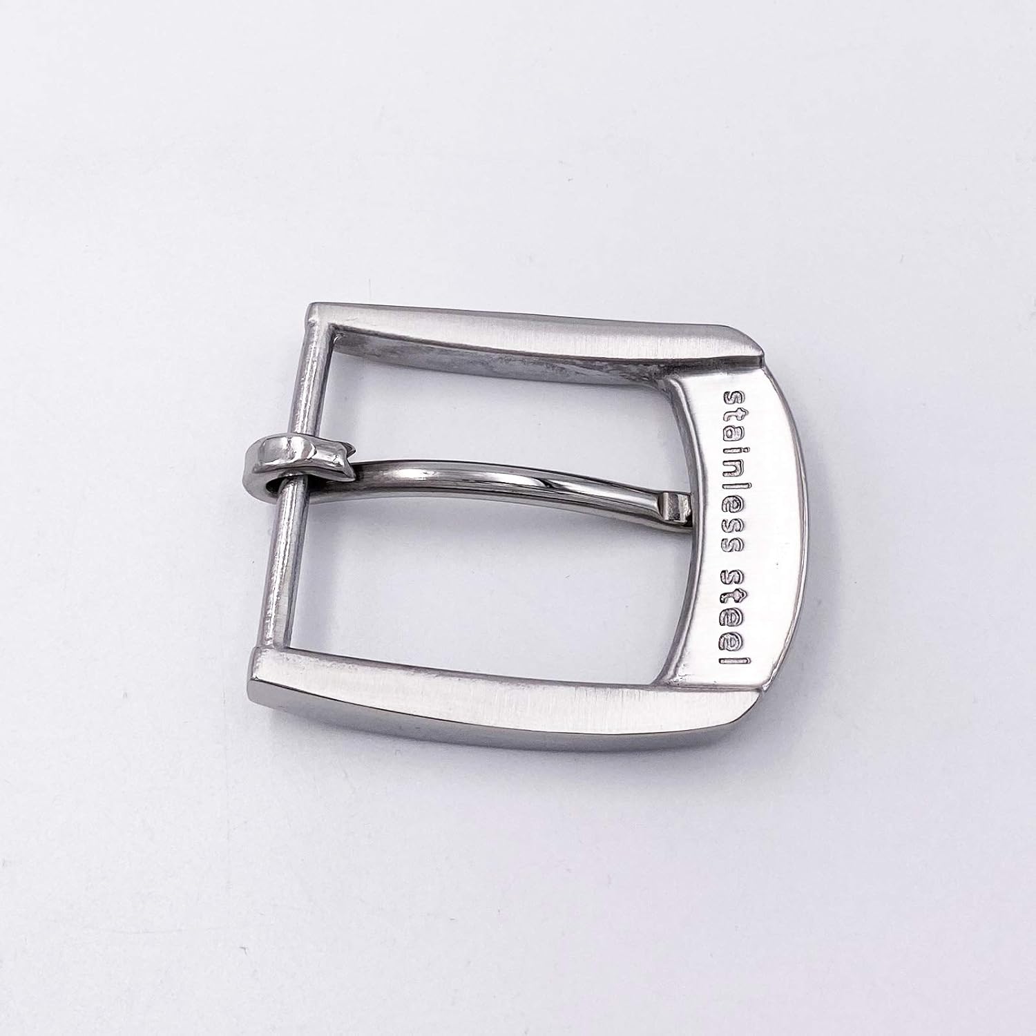 LAXPICOL 1.5"(40mm) Heavy Duty Stainless Steel Single Prong Square Belt Buckle - Image 4