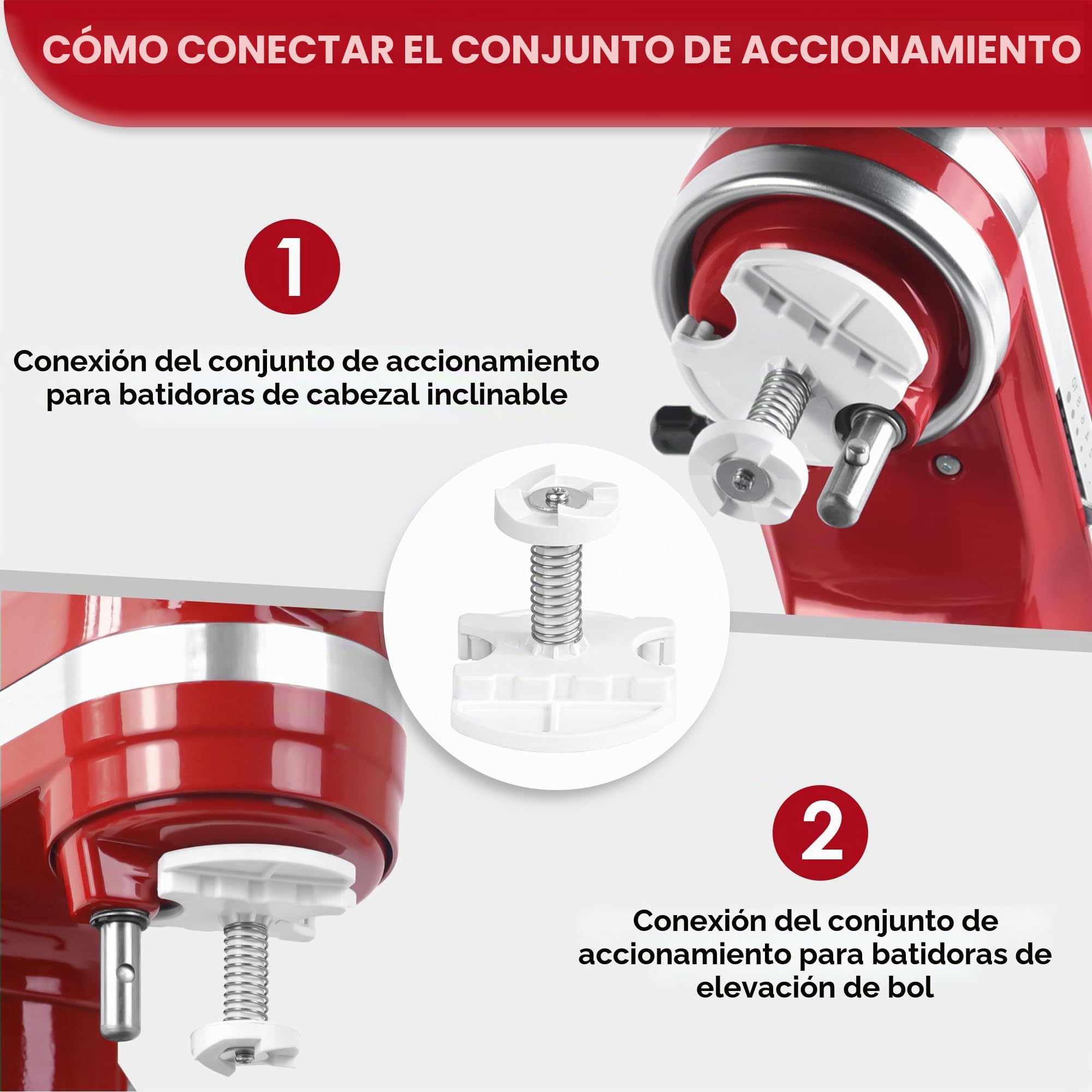 KITOART Accesorio para hacer helados para batidora de pie Kitchenaid