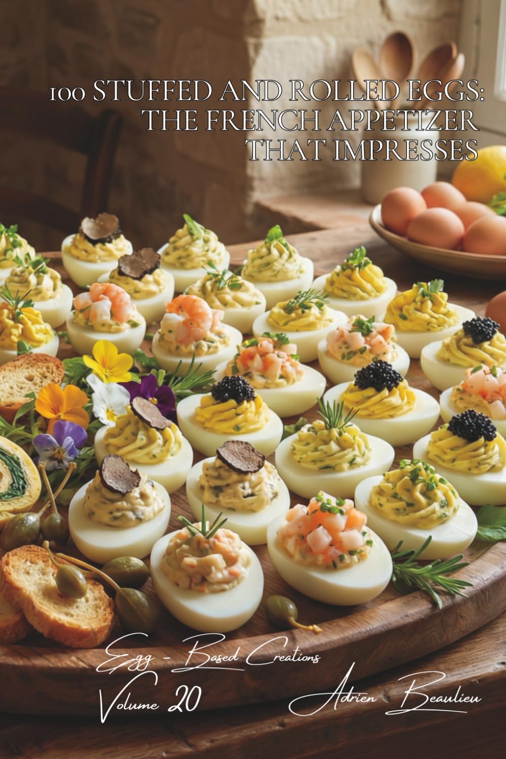 100 Stuffed and Rolled Eggs: The French Appetizer That Impresses: Transform your appetizers with these spectacular French bites (The Egg: Golden ... Sub-series: Egg-Based Creations (10 Volumes))
