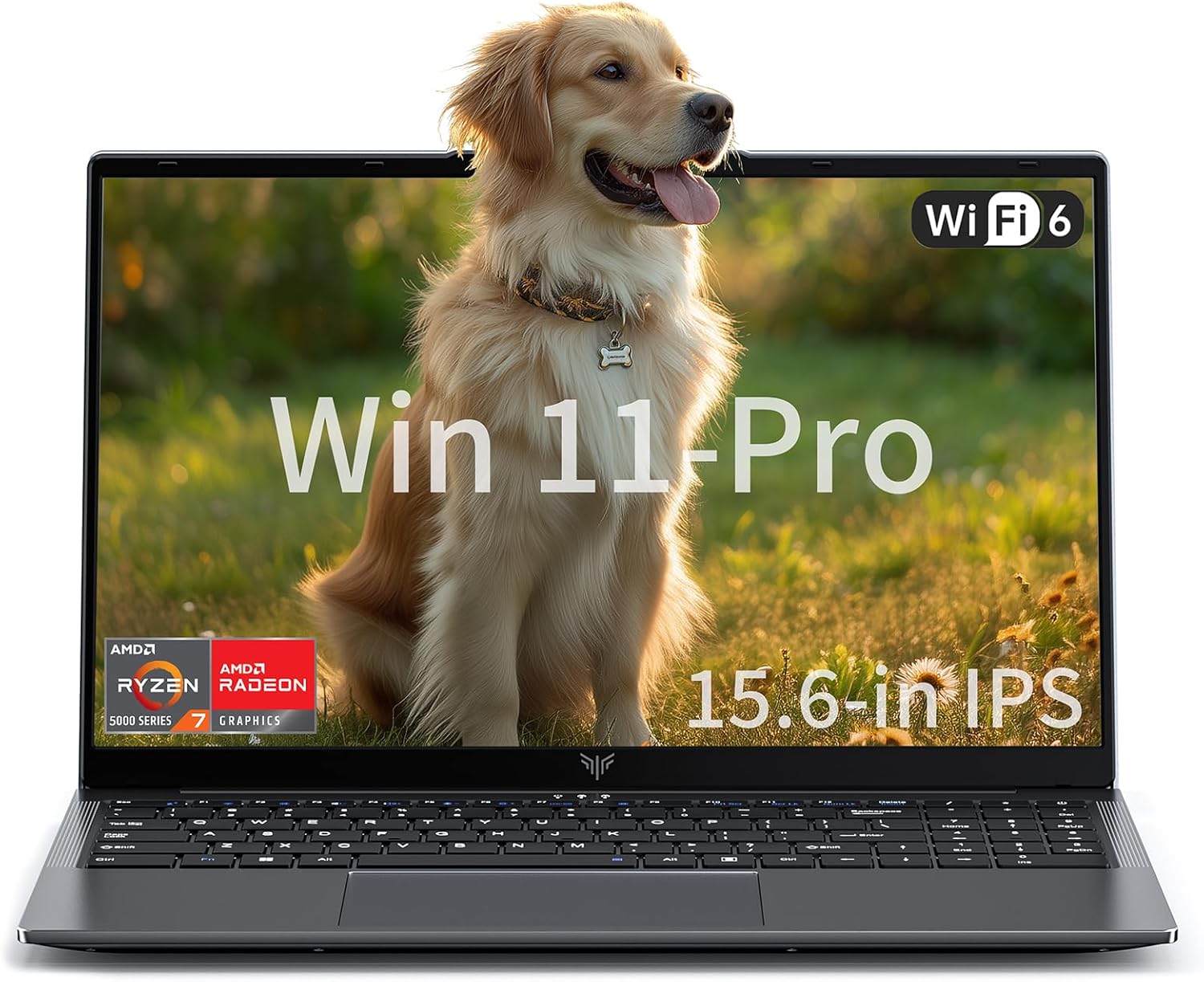 Gaming Laptop AMD Ryzen 5 7430U 15.6-in AMD Laptops, 16GB DDR4 512GB NVMe SSD Ordinateur Portable, Win 11-Pro Numeric Keypad WiFi 6 BT5.2 HDMI Type-C USB-3.2 Webcam 3.5mm Audio Office Laptops - Amazon product rated Grade B