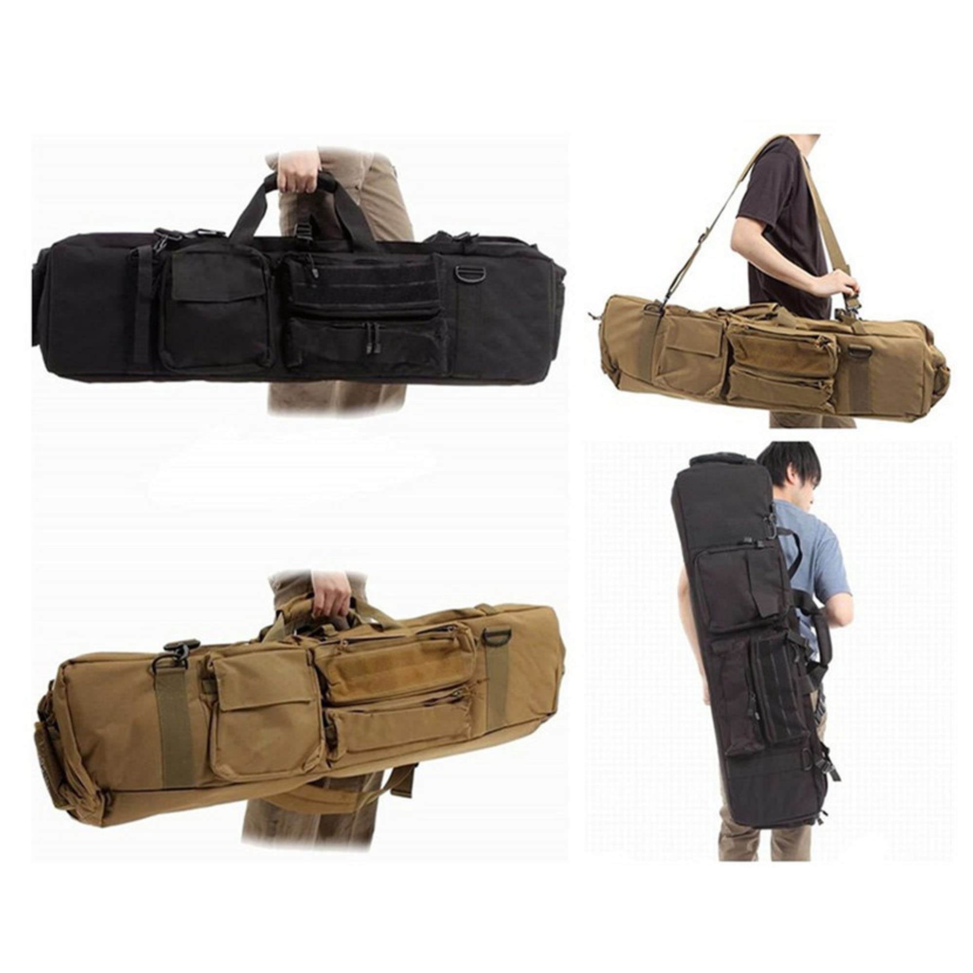 Fucile Borsa Borsa per Armi Custodia per Fucile Ad Aria Compressa Sport Fodero per Fucile da Caccia Custodia Porta Fucili Armi Borsa per Pistola Softair