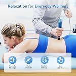 Shockwave Body Massager for Tired Muscles and Deep Tissue Massage | 0.5-8 Bar Pressure, 1-21 Hz Frequency, 7 Interchangeable Massage Heads, 15 preset modes, 7" HD Touchscreen, Home & Daily Use