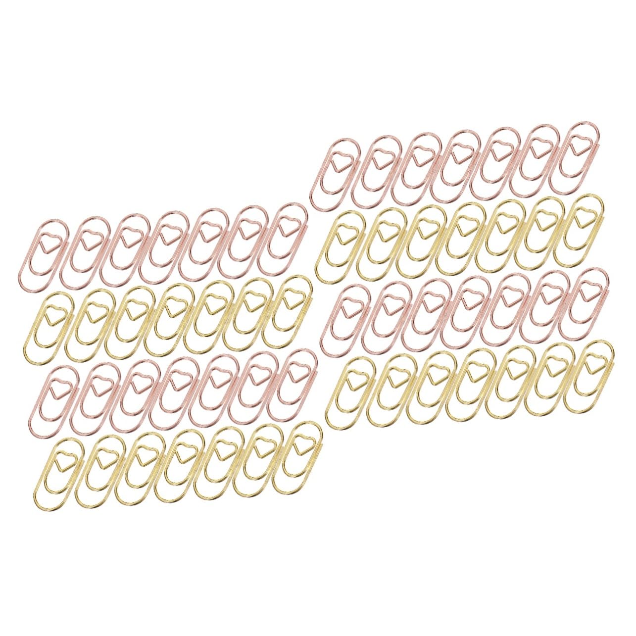Operitacx 2 Set Graffetta Graffette Piccole Nastro Graffetta Per Fogli Grandi Graffette Note Fermacarte Per Segnalibri Graffette Metalliche Clip Di Segnalibri Metallo 400 Pezzi * 2