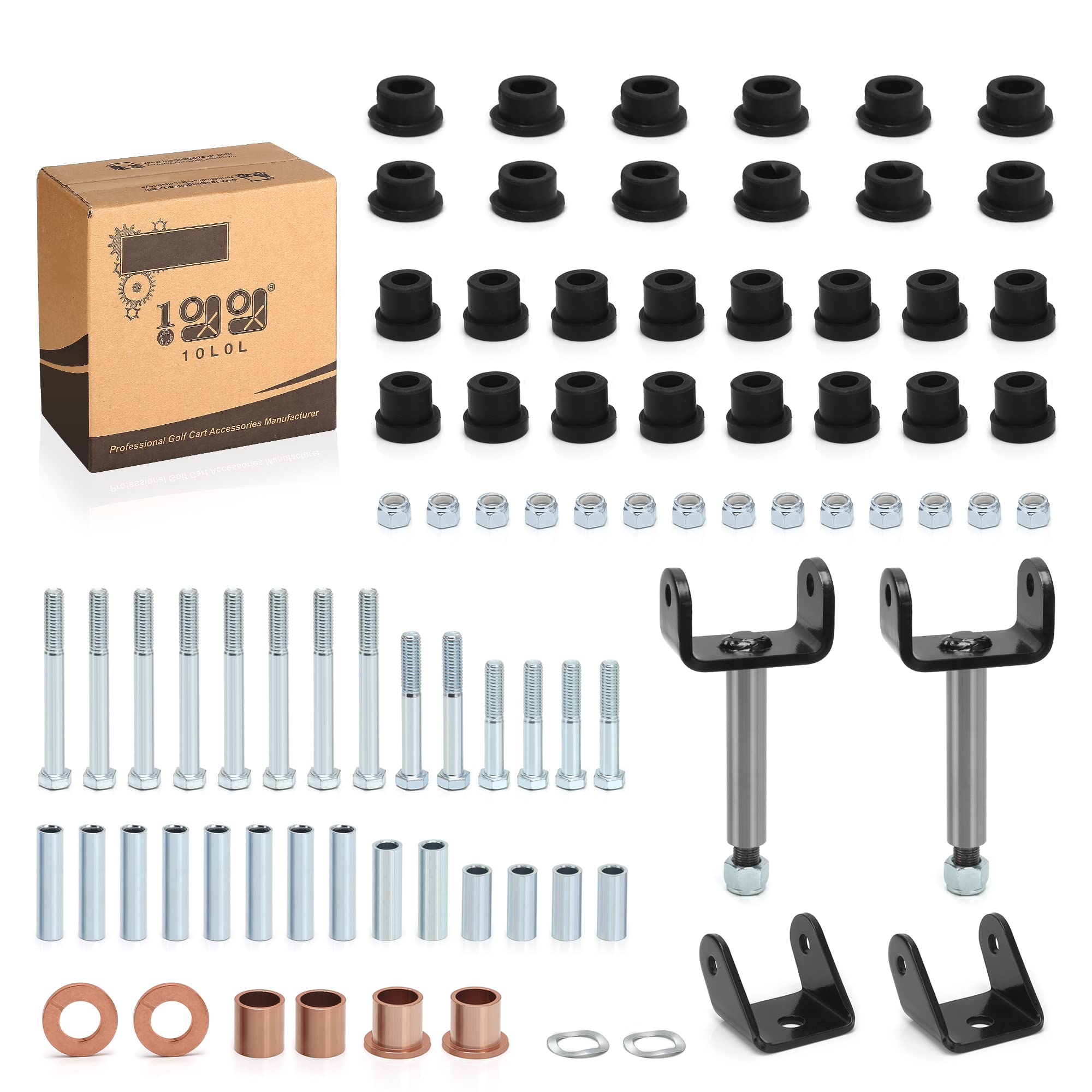 Buy 10L0L Golf Cart Front Suspension and Rear End Repair Kit fit Club