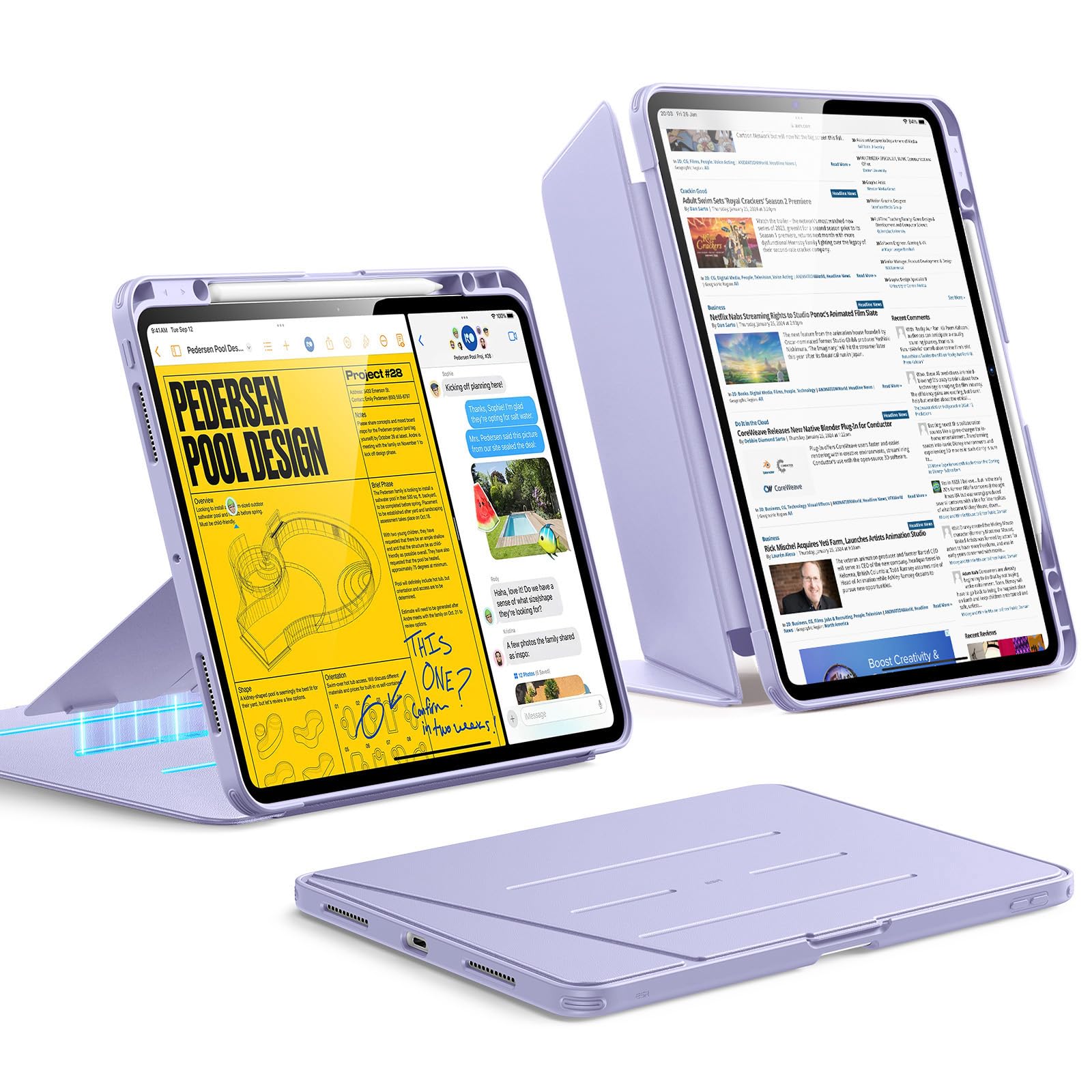 Amazon.com: ESR for iPad Pro 13 Inch Case (M5/M4) 2025/2024