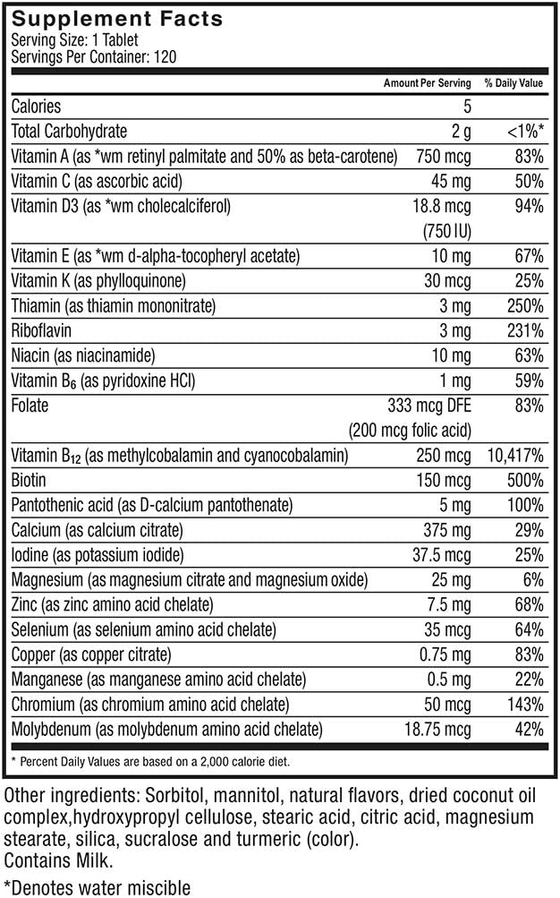 Celebrate Vitamins 2-in-1 Bariatric Multivitamin with Calcium Citrate - Vitamins A, D, E for Post Bariatric Surgery, Gastric Bypass and Sleeve Gastrectomy Patients - Orange Pineapple (120 Chewables)