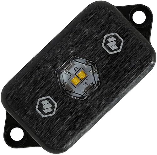 Baja Designs 398050 - Luz LED de roca, color negro