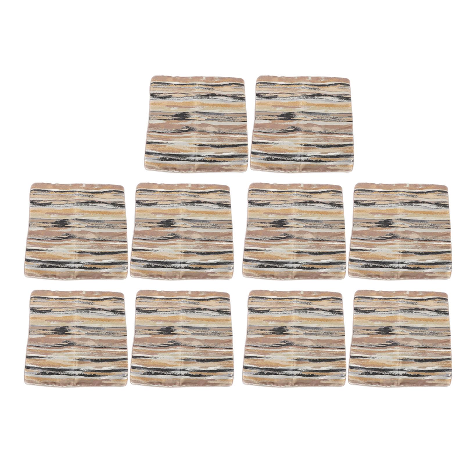 Eujgoov Fodere per Cuscini da 10 Pezzi, Federe Decorative in Poliestere Morbide e Traspiranti per Divano e Letto (45,7x45,7 cm/18x18 pollici)