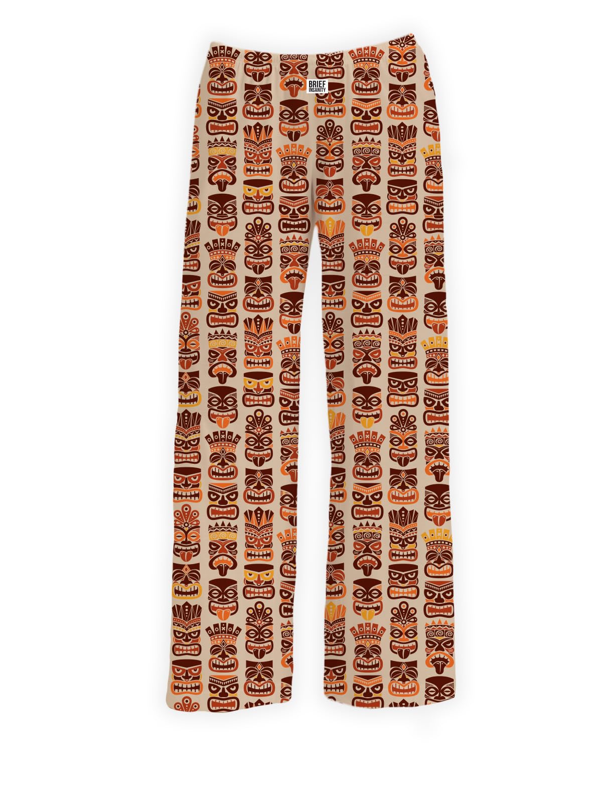 BRIEF INSANITY Weiche Pyjamahose mit Küstenmuster, bequeme Lounge-Pyjamahose mit verschiedenen Designs und verschiedenen Größen