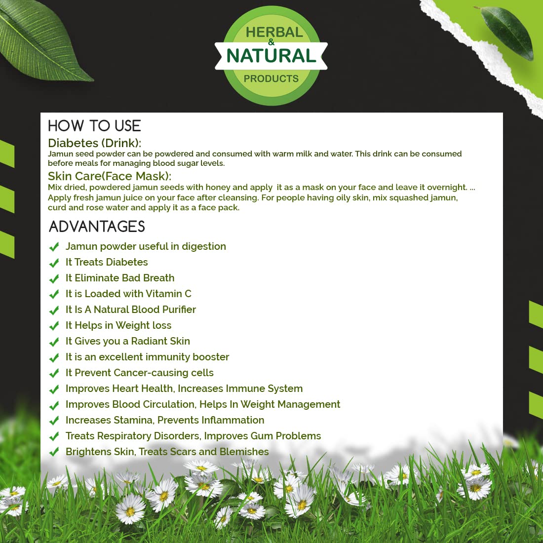 Buy Now Jamun Seed Powder (100 Grams)(Pack Of 1) | Natural | No Adde... 1 Buy Now Jamun Seed Powder (100 Grams)(Pack Of 1) | Natural | No Adde...