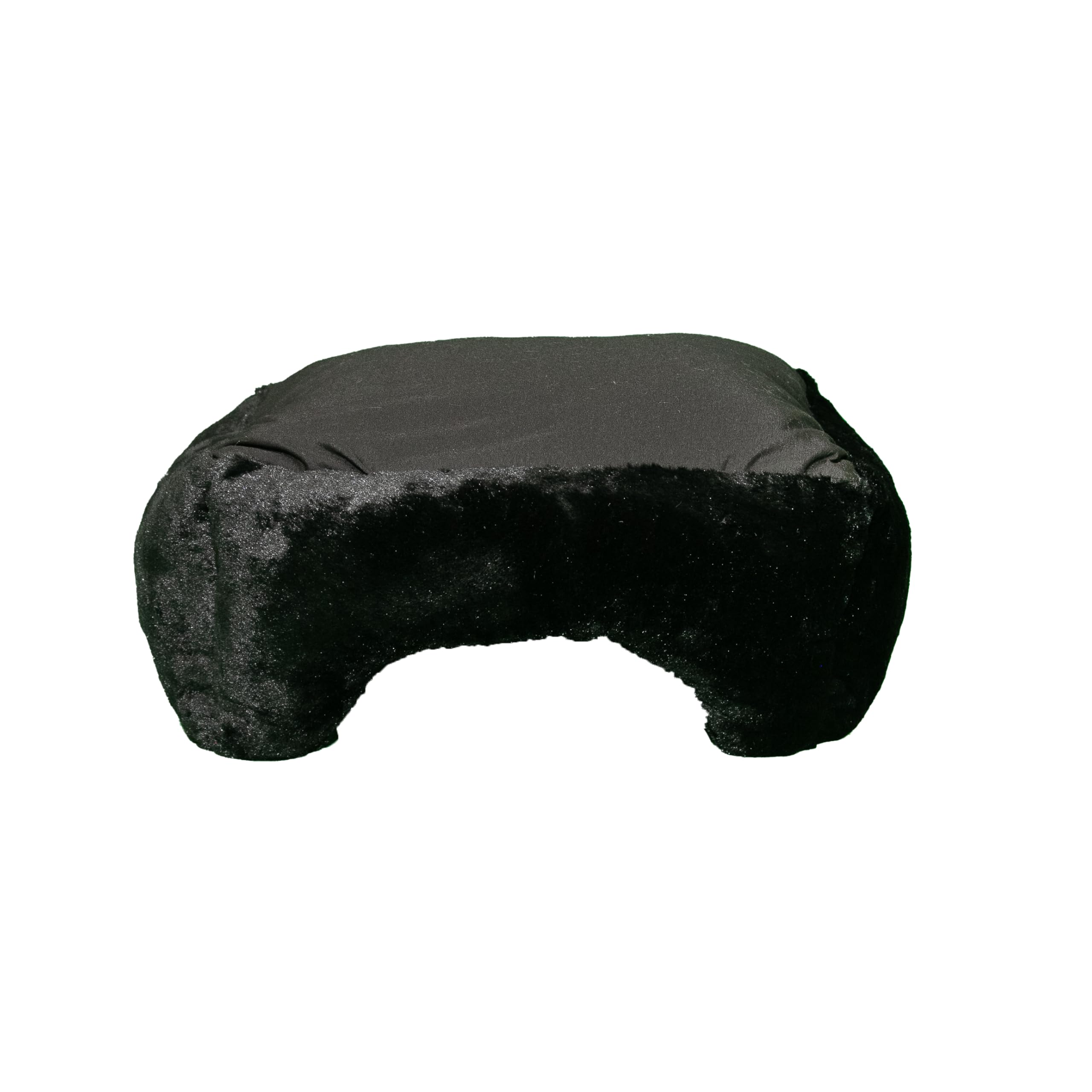 Chacon Cama Cuadrada Confort Pelo Negro (55x45x23 cm)